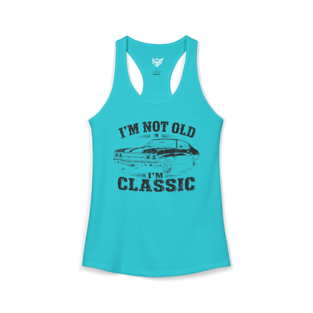 Not Old, Classic Ideal Racerback Tank