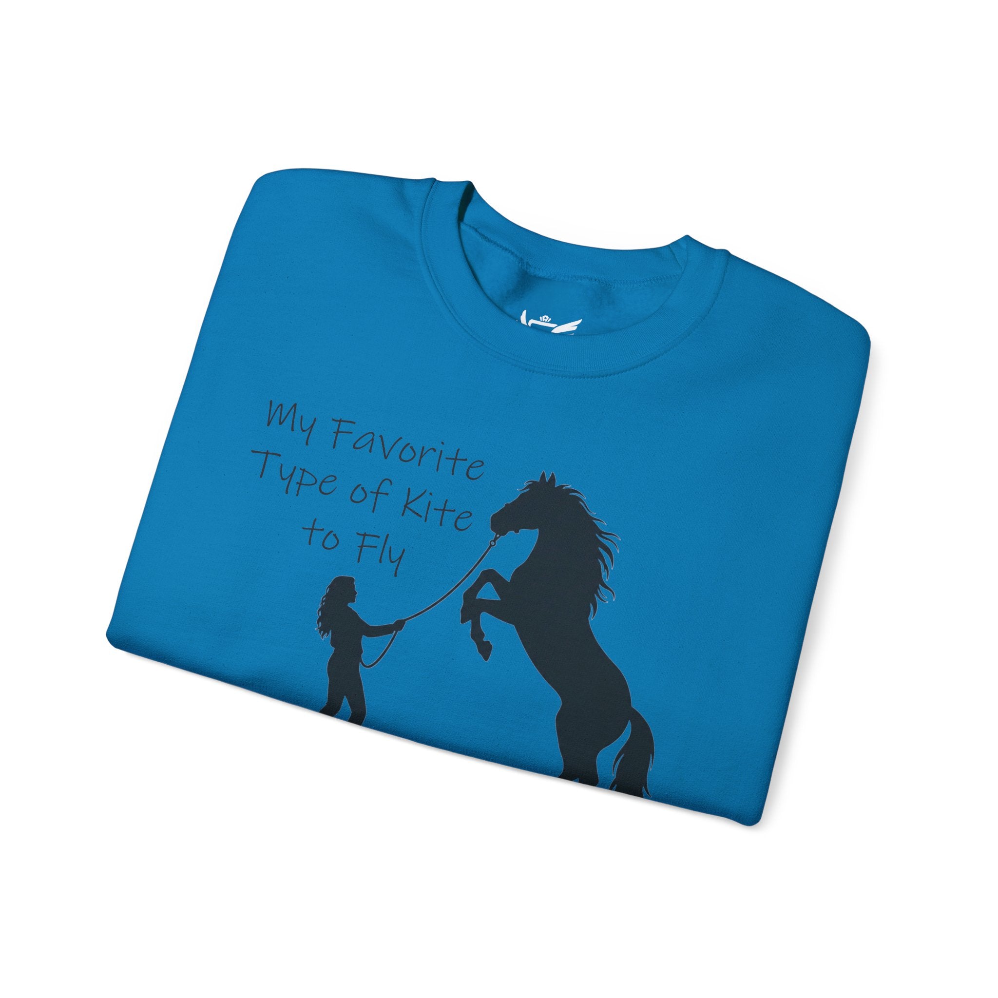 My Favorite Type of Kite Heavy Blend™ Crewneck Sweatshirt