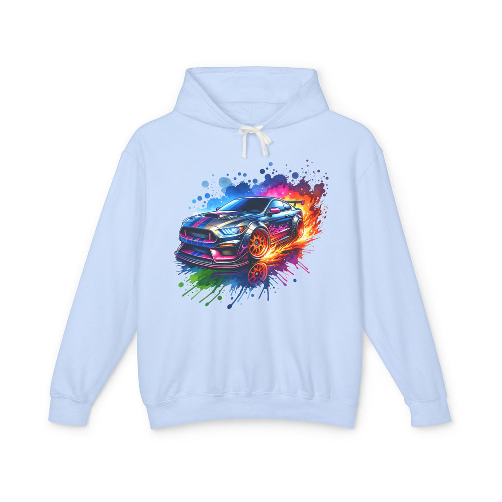 Colorblast Vroom Lightweight Hooded Sweatshirt