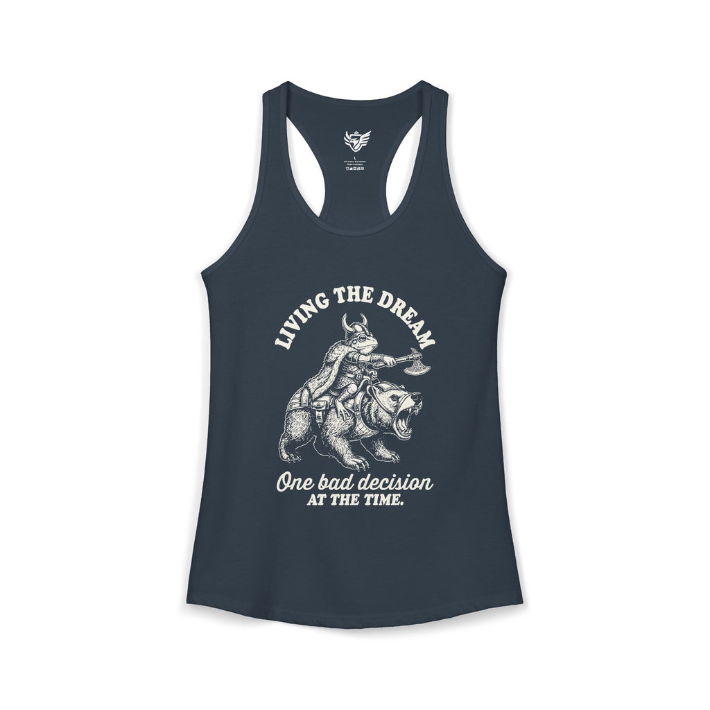 Living The Dream Ideal Racerback Tank