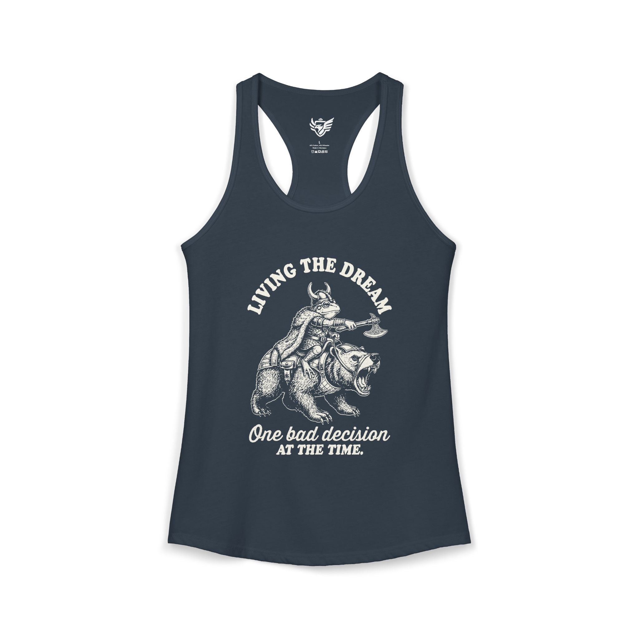 Living The Dream Ideal Racerback Tank