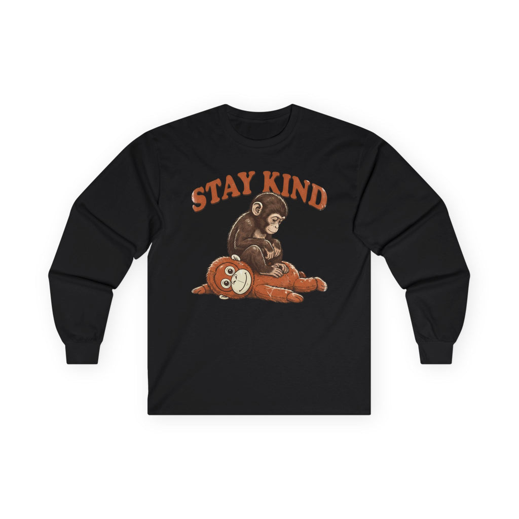 Stay Kind Cotton Long Sleeve Tee