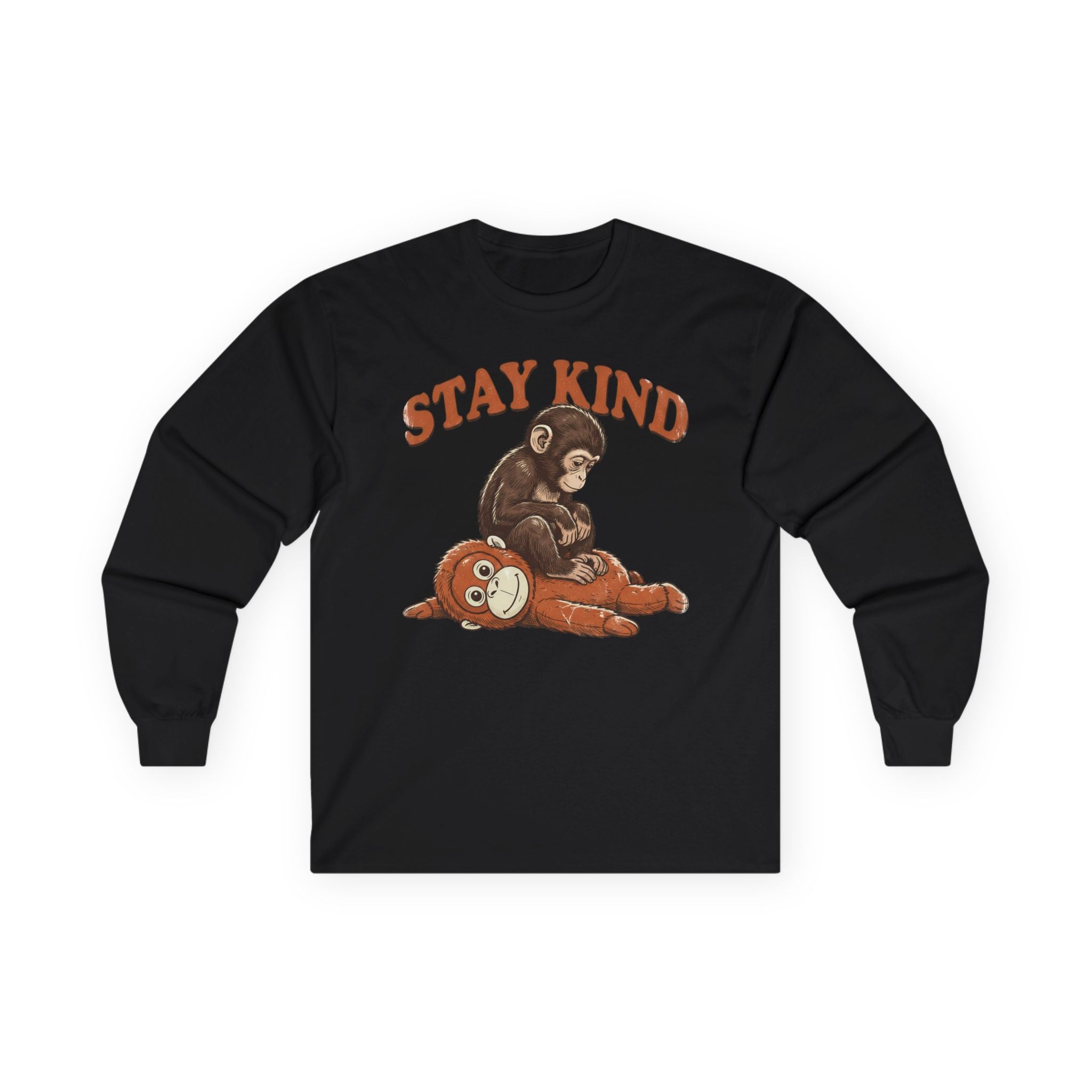 Stay Kind Cotton Long Sleeve Tee