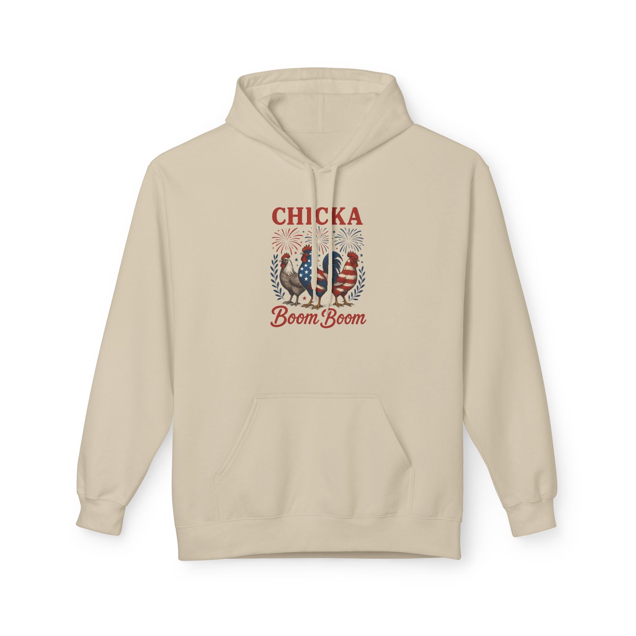 Chicka Boom Boom Midweight Softstyle Fleece Hoodie