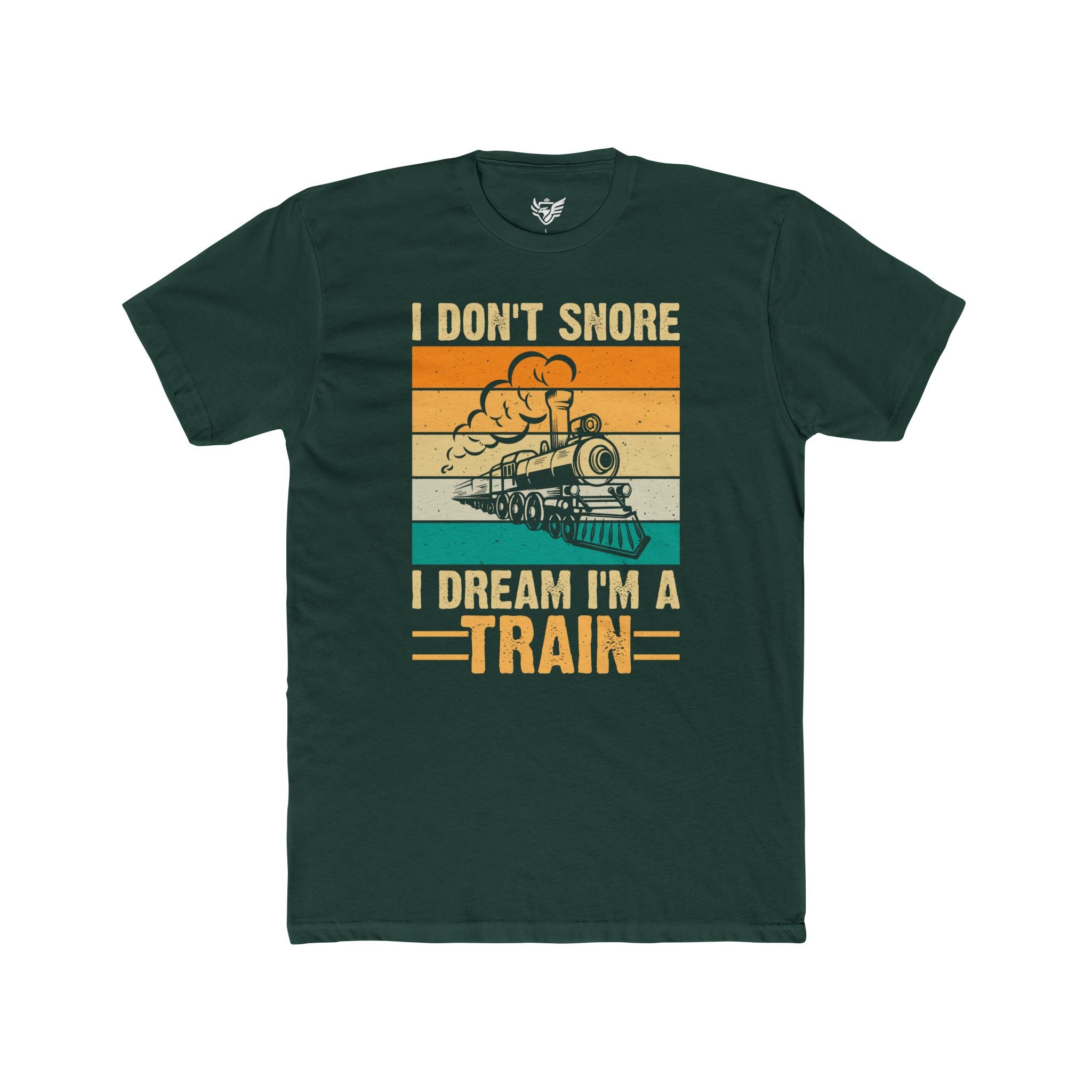 I Don't Snore Cotton Crew Tee