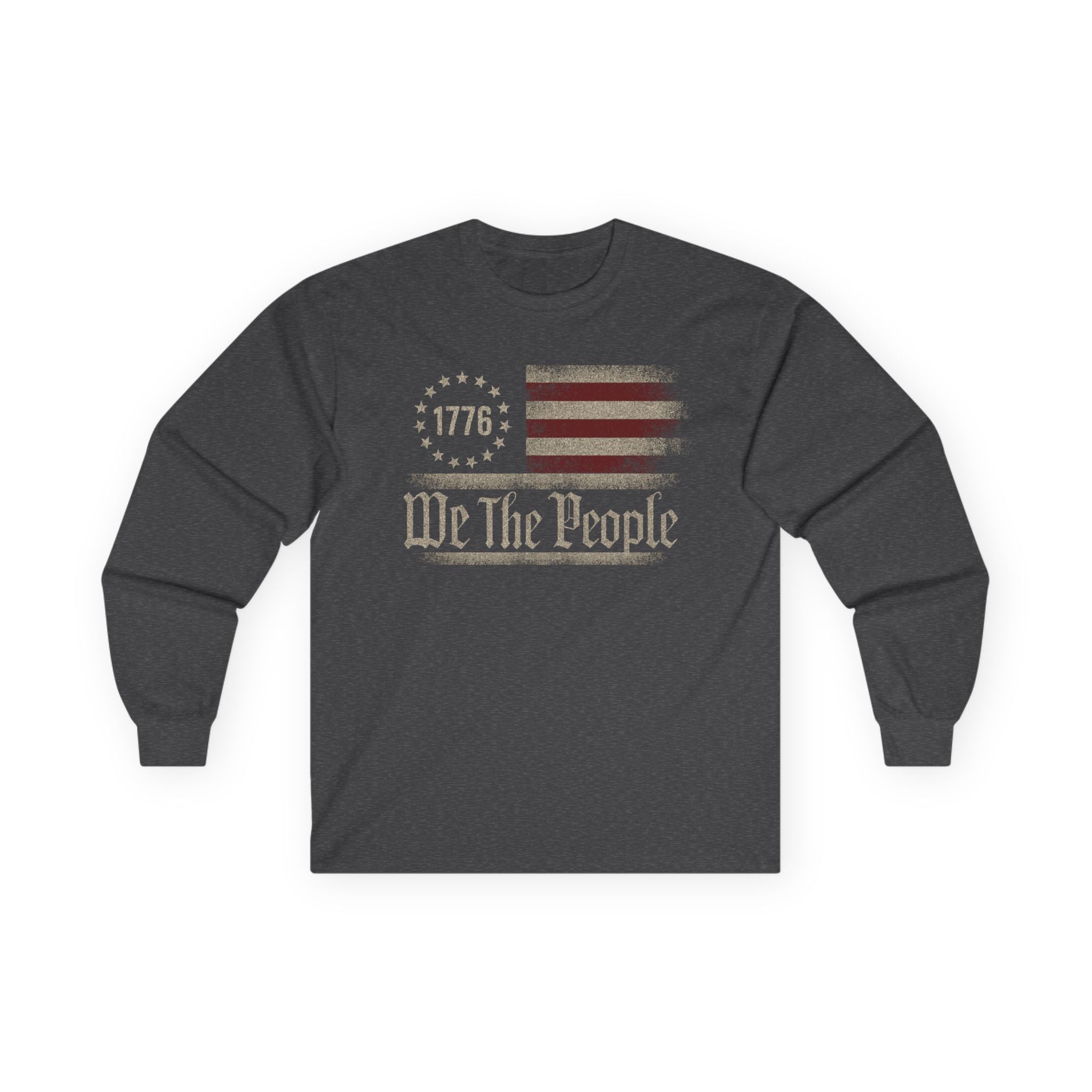 We The People Cotton Long Sleeve Tee