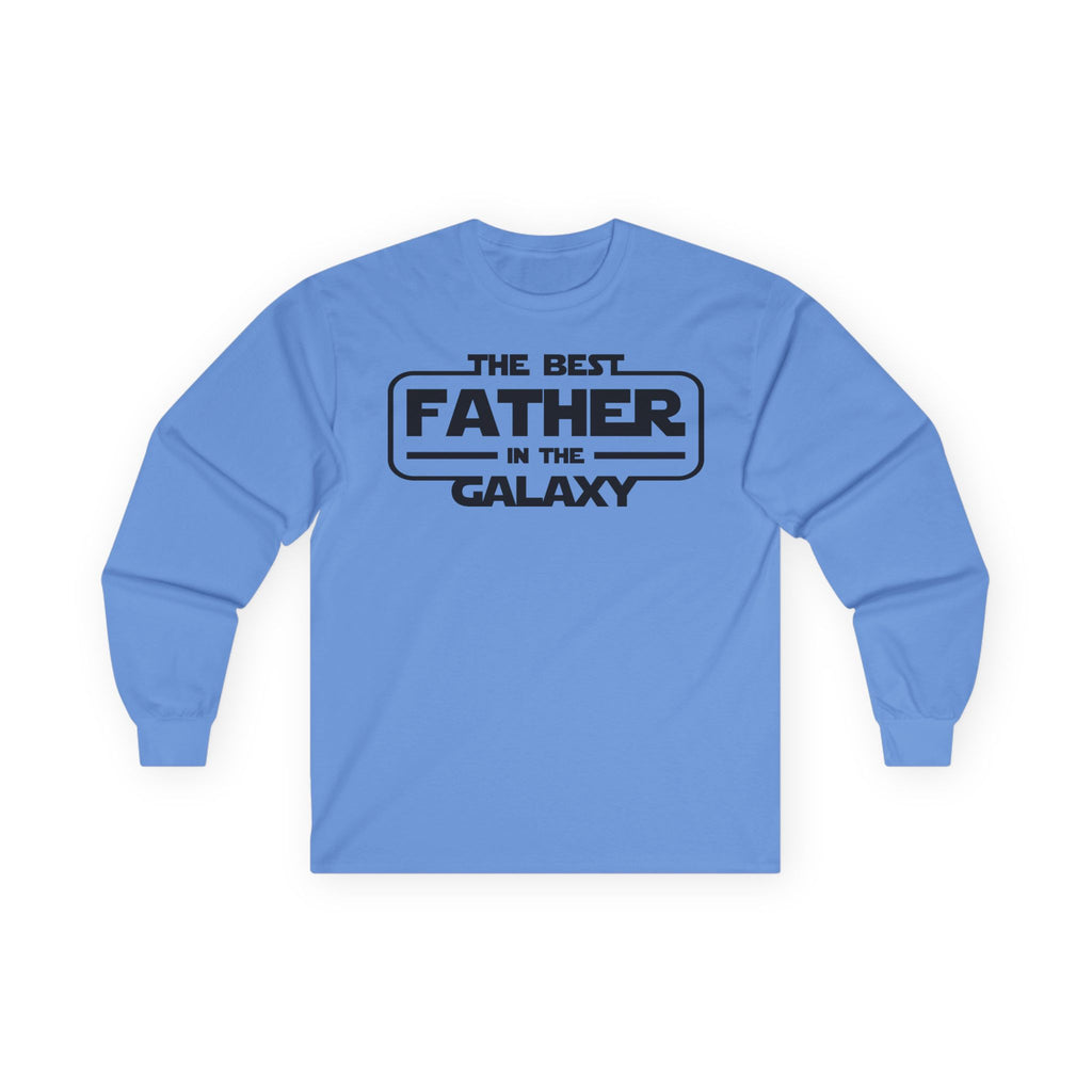 The Best Father In The Galaxy Cotton Long Sleeve Tee