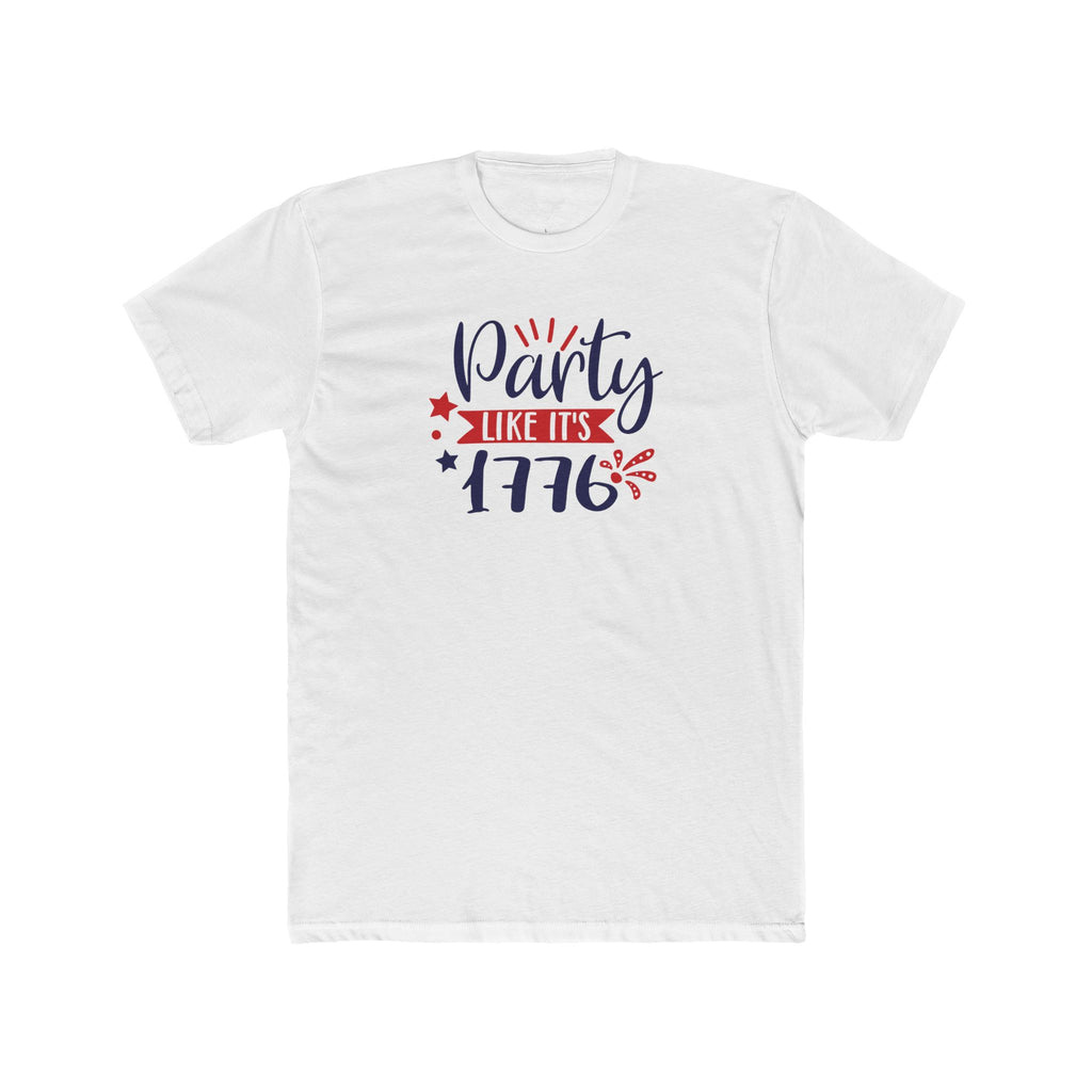 Party Like It's 1776 Cotton Crew Tee