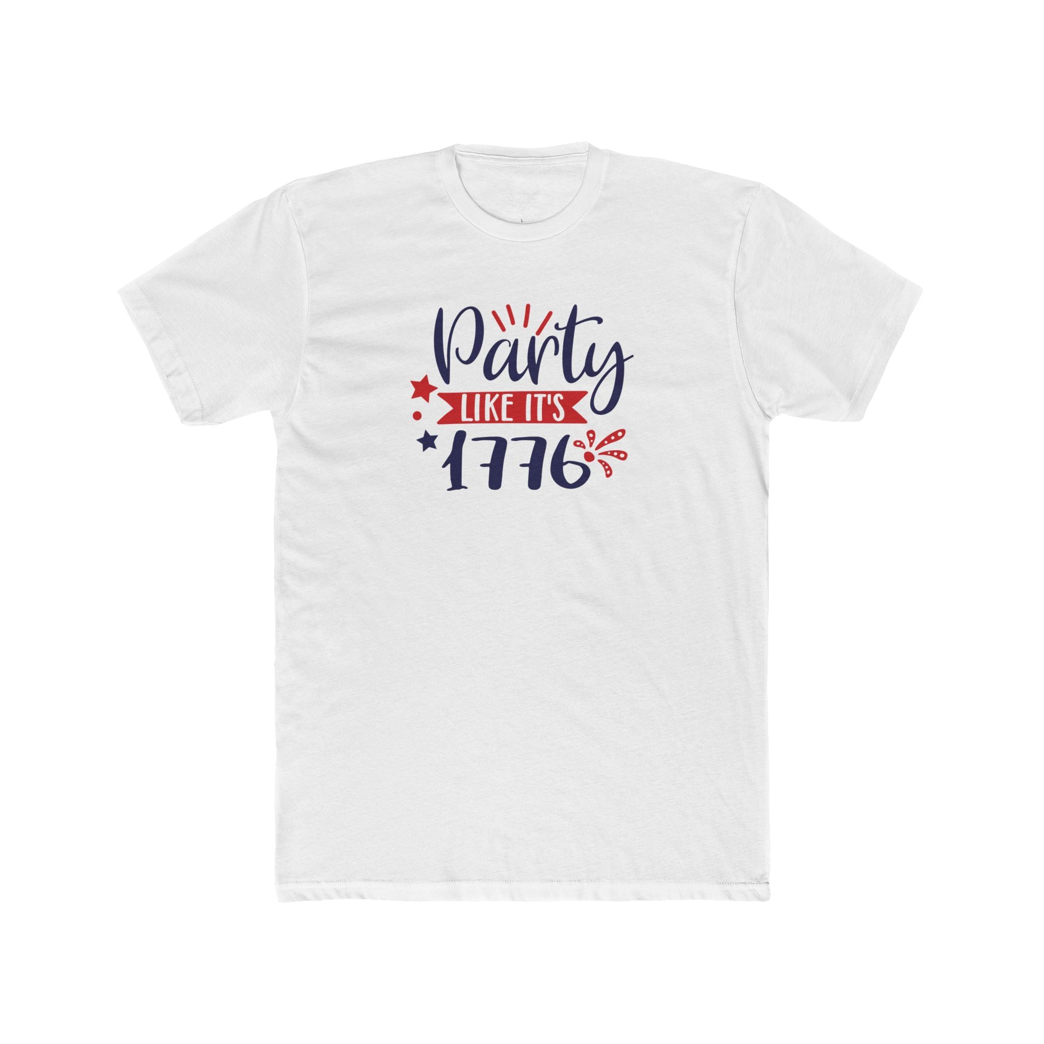 Party Like It's 1776 Cotton Crew Tee