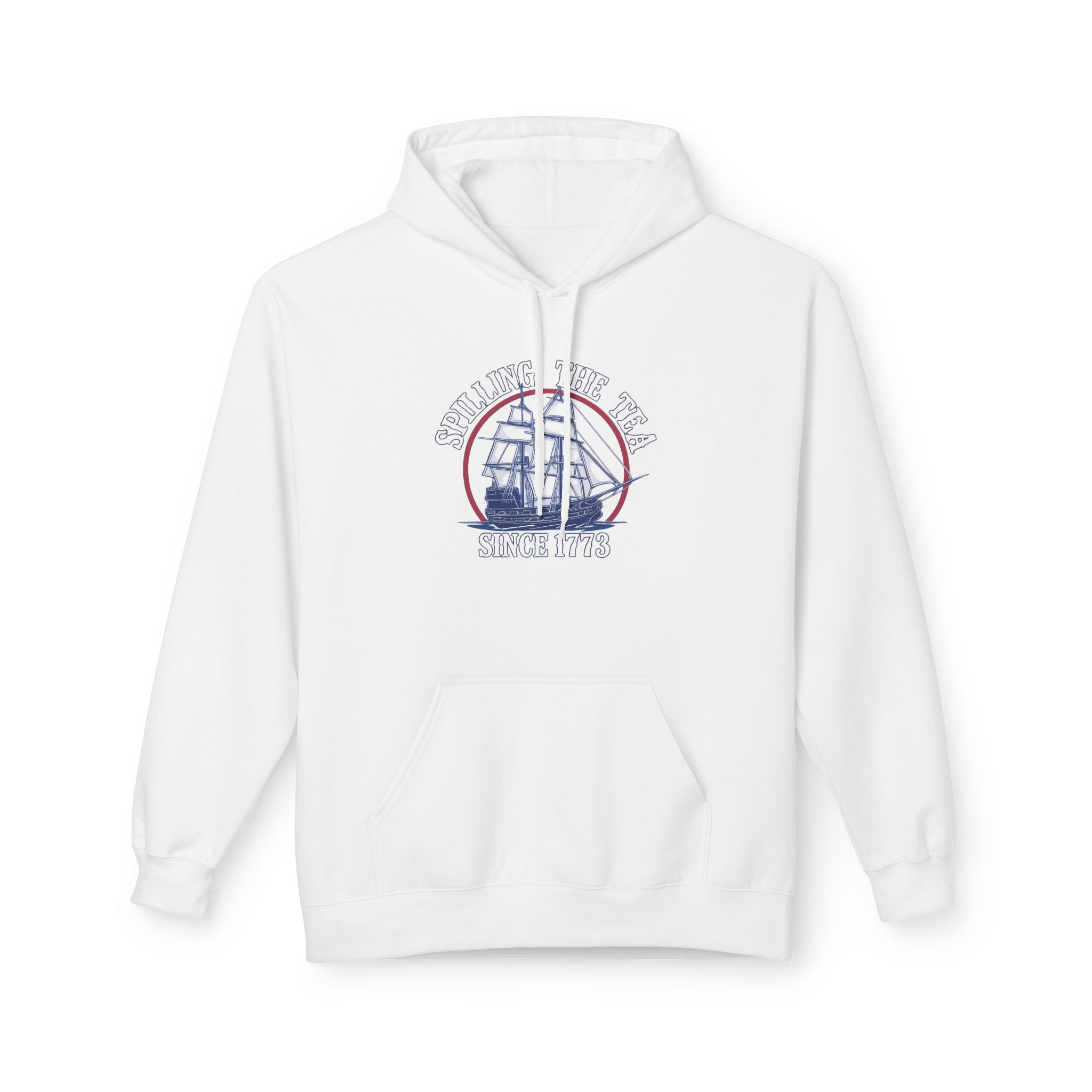 Spilling The Tea Midweight Softstyle Fleece Hoodie