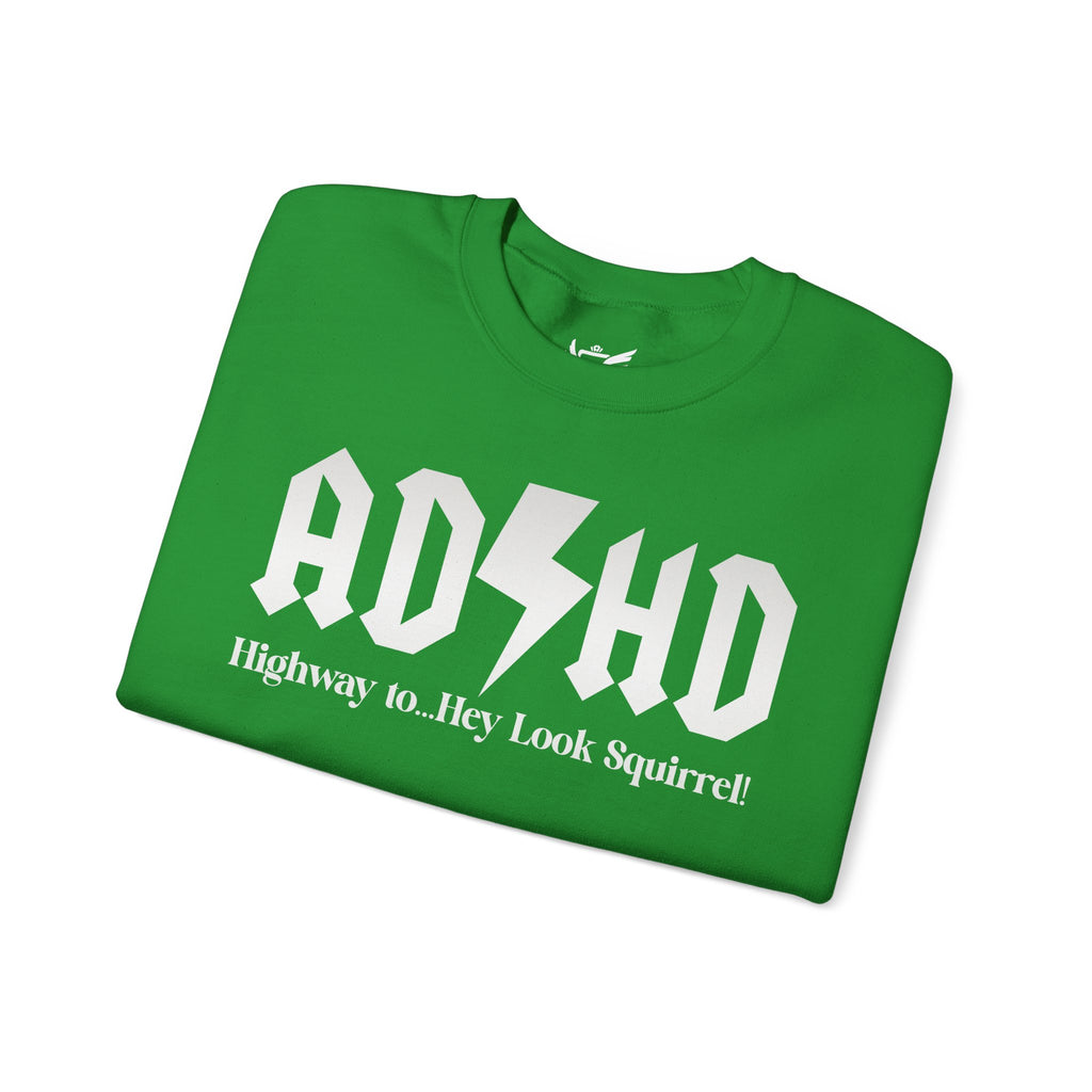 ADHD Highway to... Heavy Blend™ Crewneck Sweatshirt