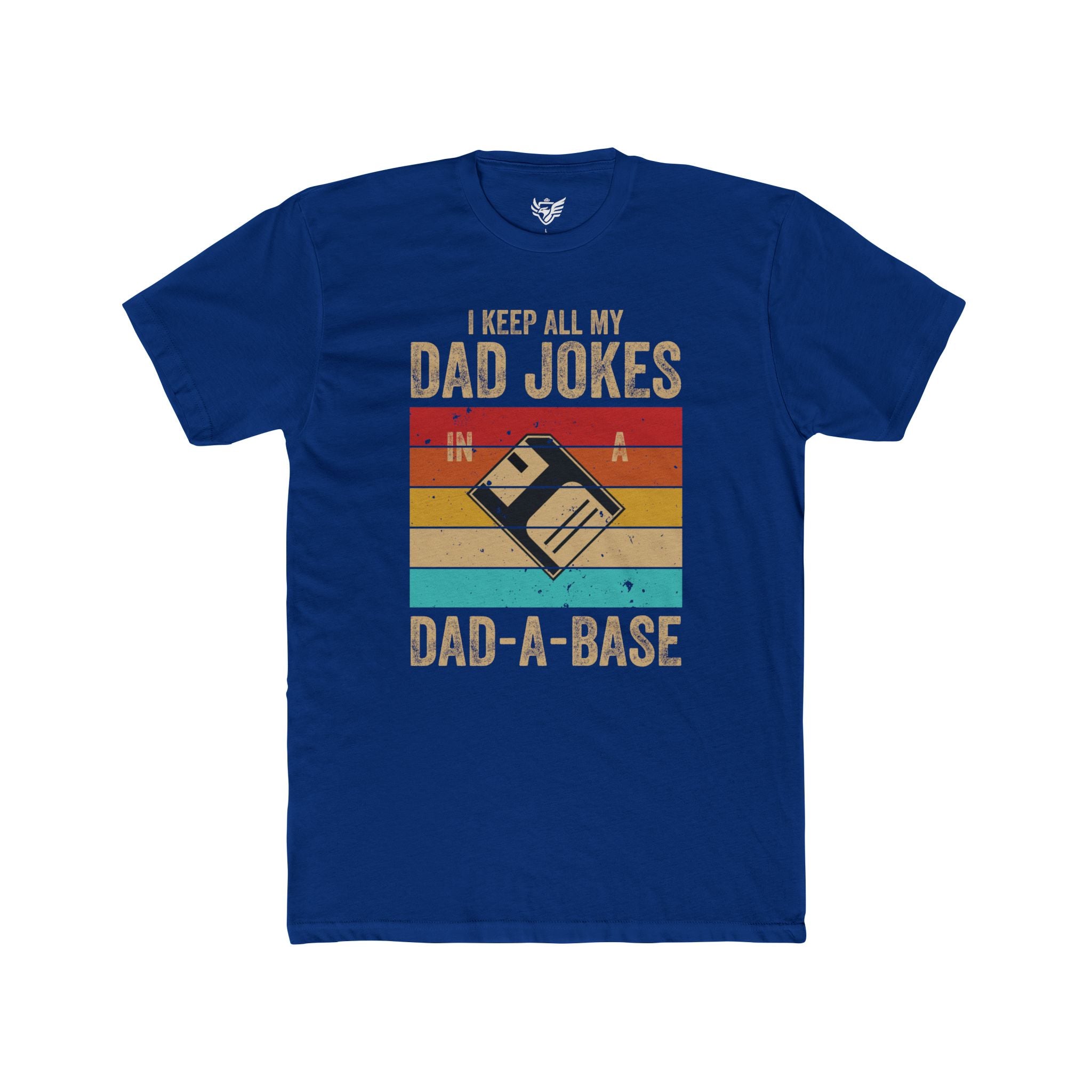 Dad-A-Base Cotton Crew Tee