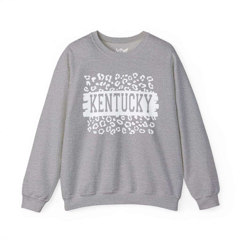 KY Leopard Heavy Blend™ Crewneck Sweatshirt