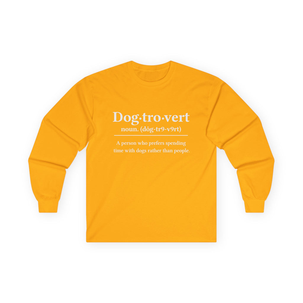 Dog-Tro-Vert Cotton Long Sleeve Tee