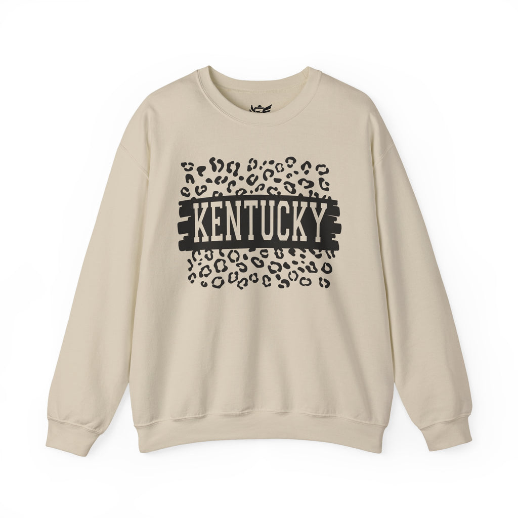 KY Leopard Heavy Blend™ Crewneck Sweatshirt