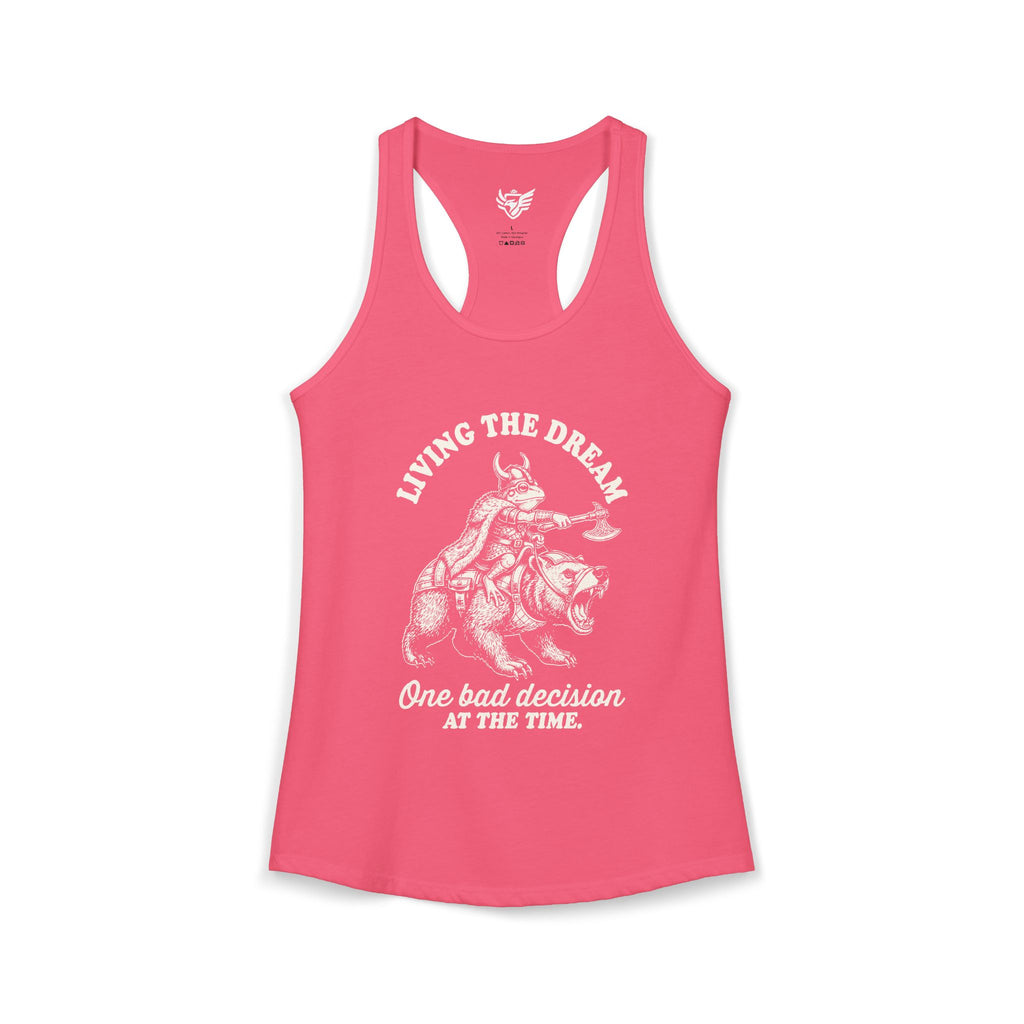 Living The Dream Ideal Racerback Tank