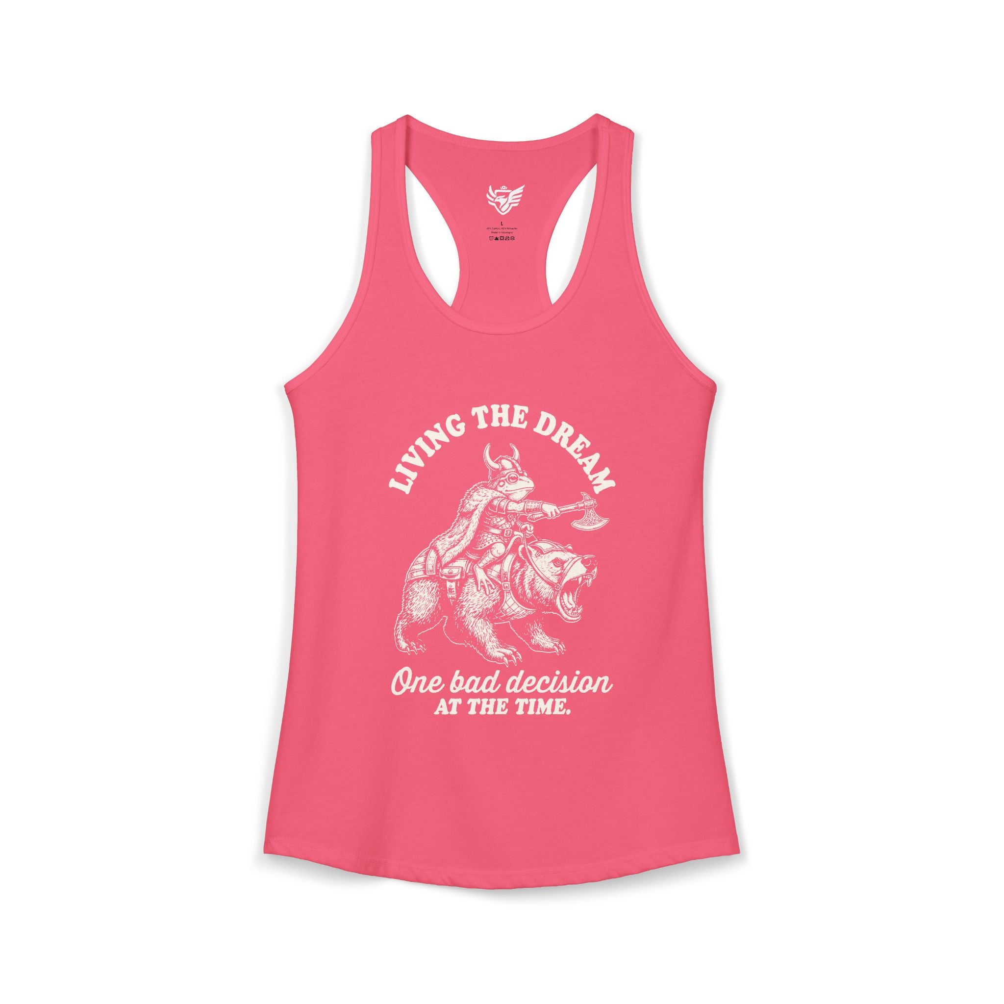 Living The Dream Ideal Racerback Tank