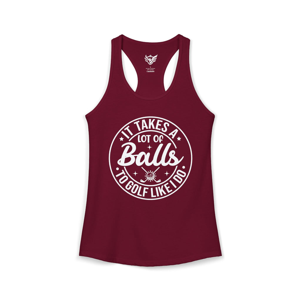 Golf Like I Do Ideal Racerback Tank