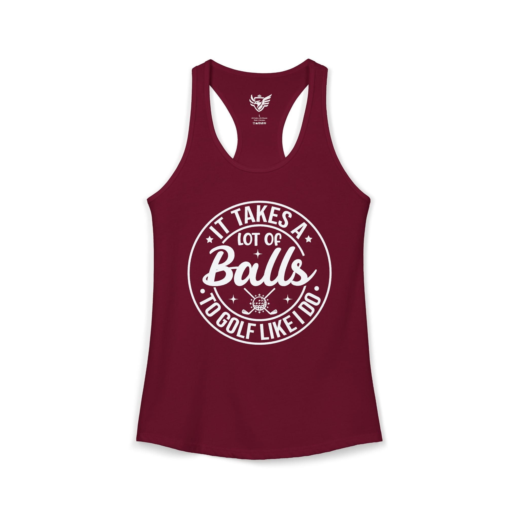 Golf Like I Do Ideal Racerback Tank