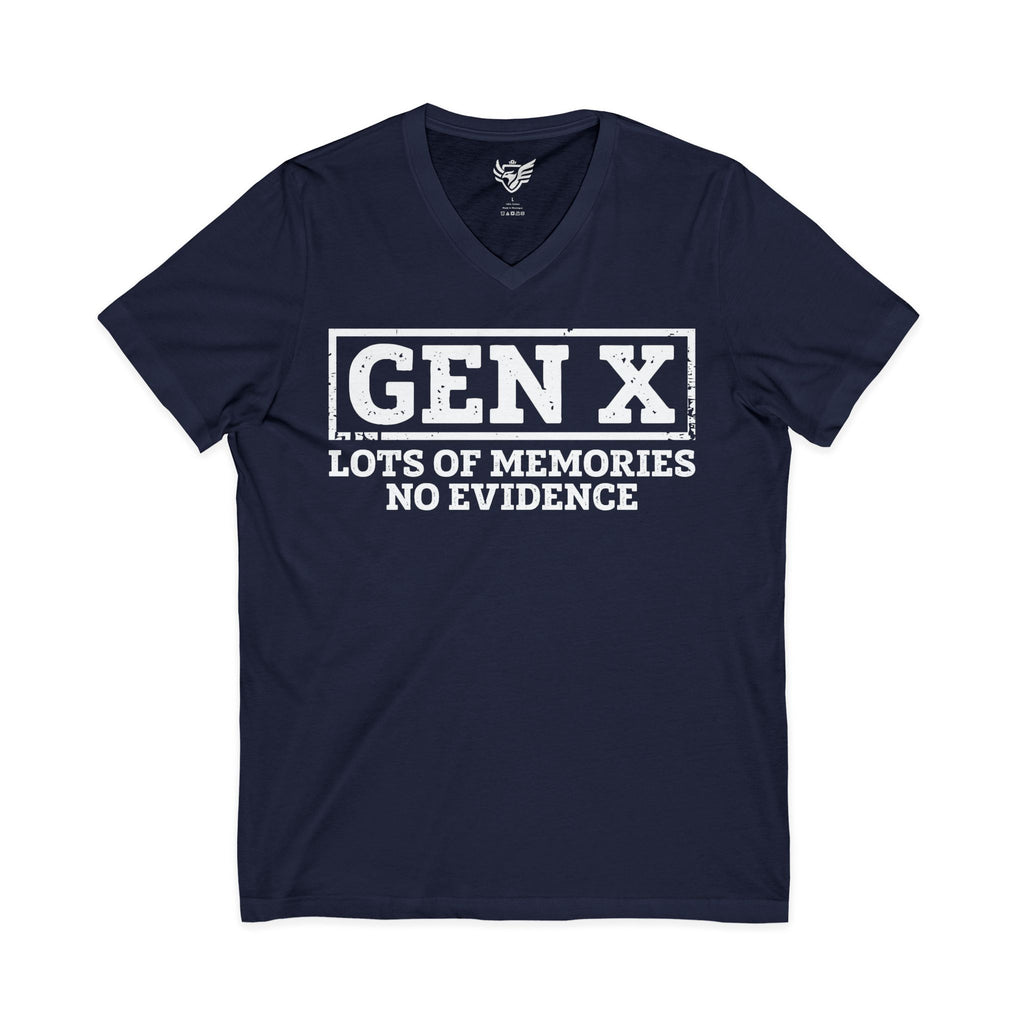 Gen X Jersey Short Sleeve V-Neck Tee