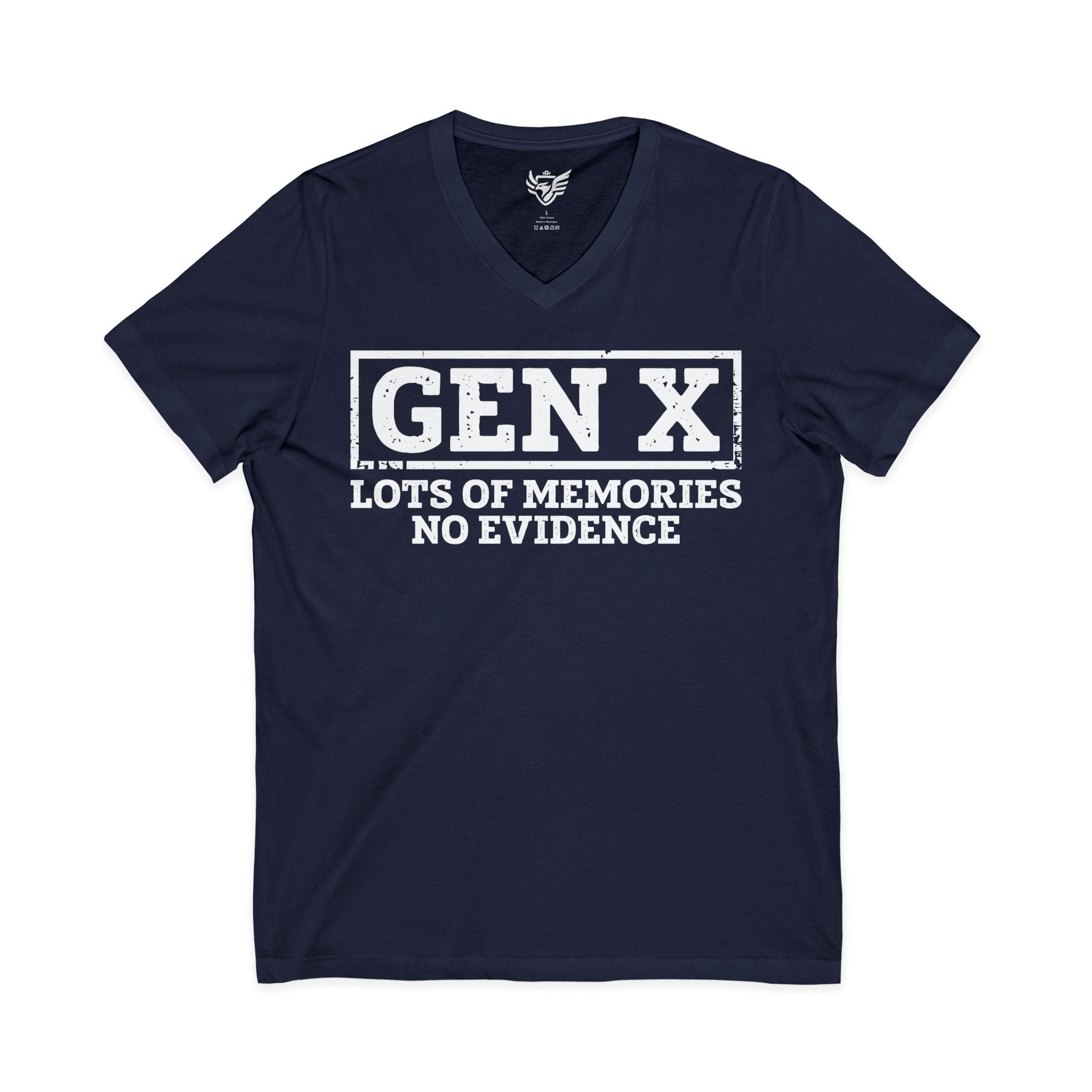 Gen X Jersey Short Sleeve V-Neck Tee