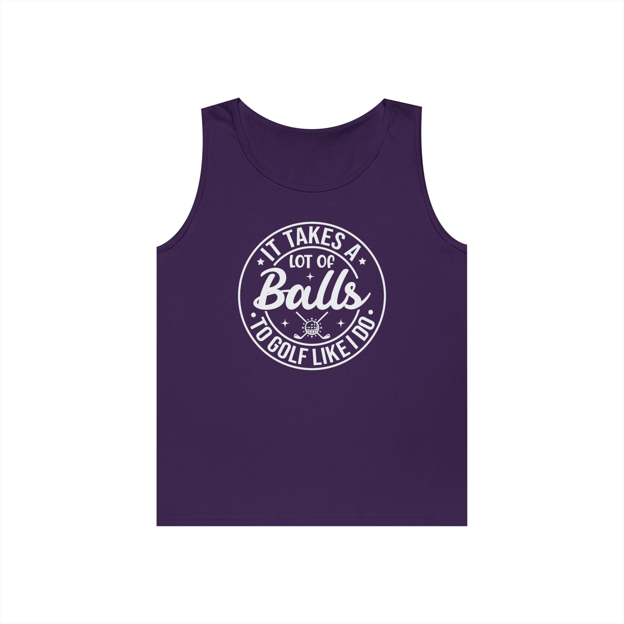 Golf Like I Do Heavy Cotton Tank Top