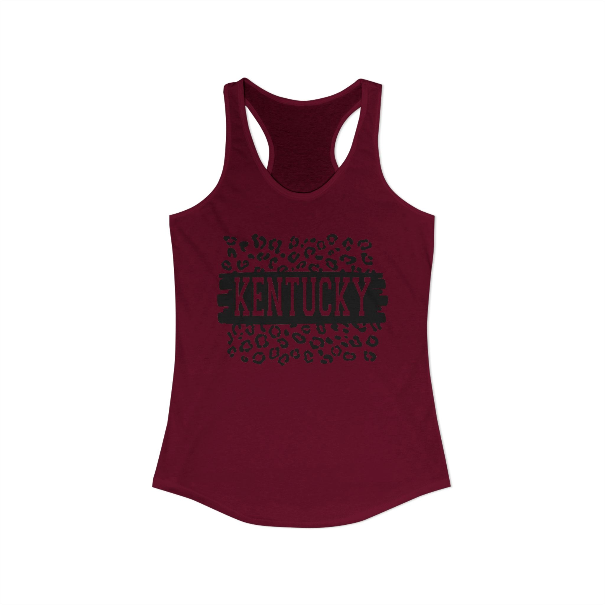 Women's KY Leopard Ideal Racerback Tank