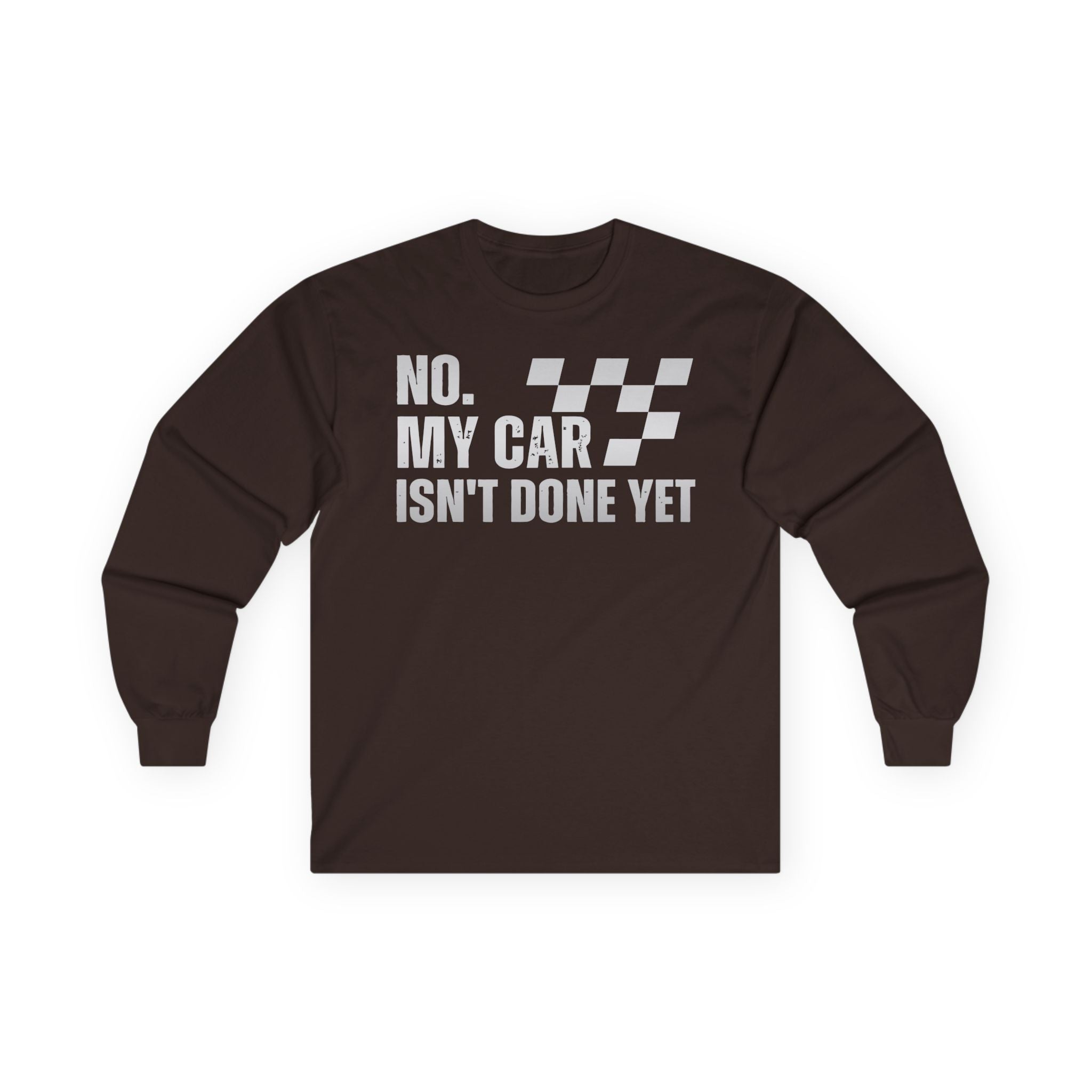 Unfinished Cotton Long Sleeve Tee
