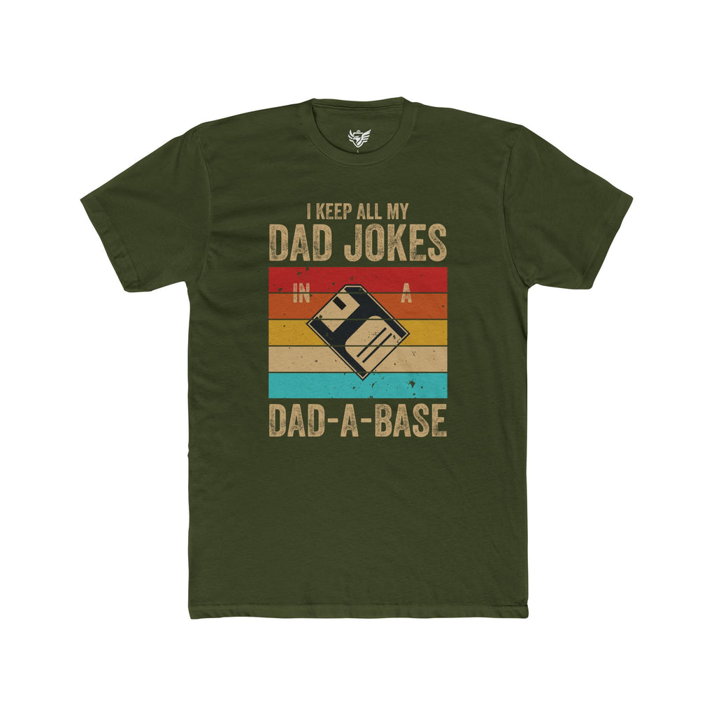 Dad-A-Base Cotton Crew Tee