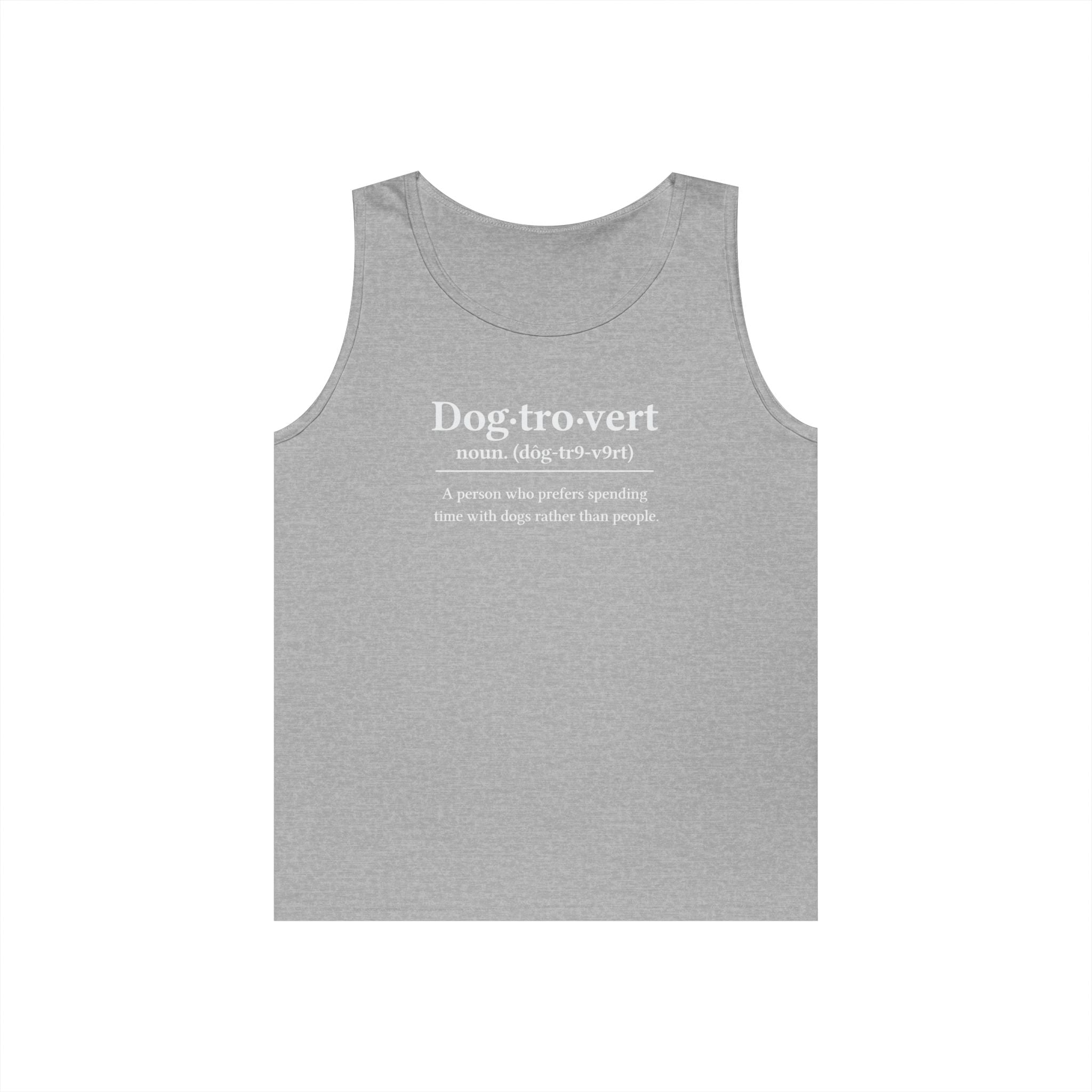Dog-Tro-Vert Heavy Cotton Tank Top