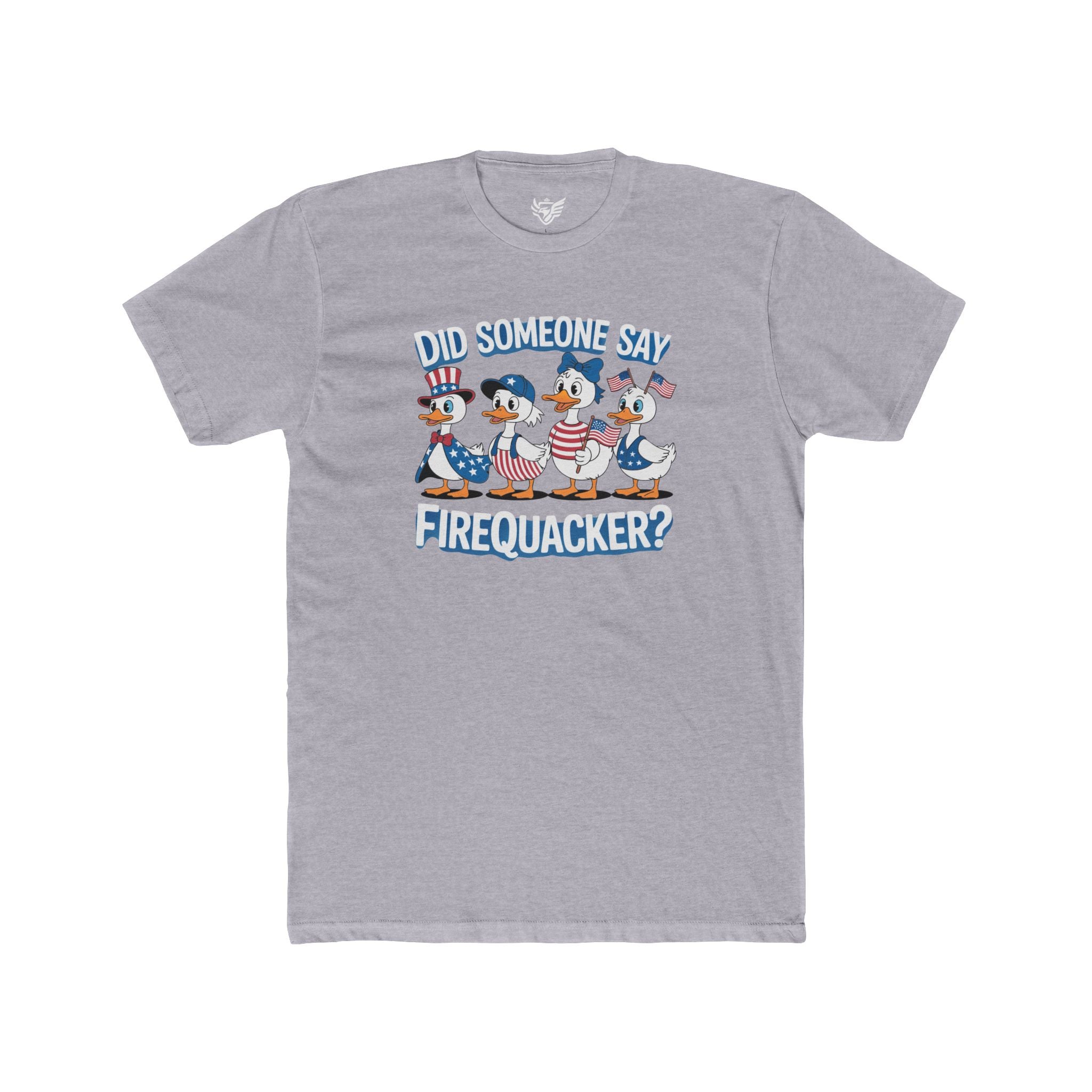 Firequackers Cotton Crew Tee