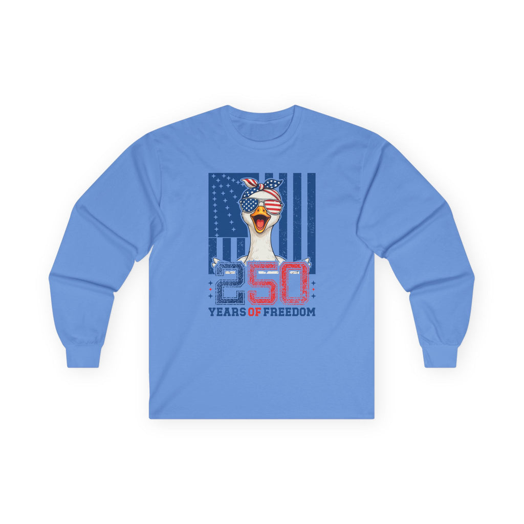 Celebration Goose Cotton Long Sleeve Tee