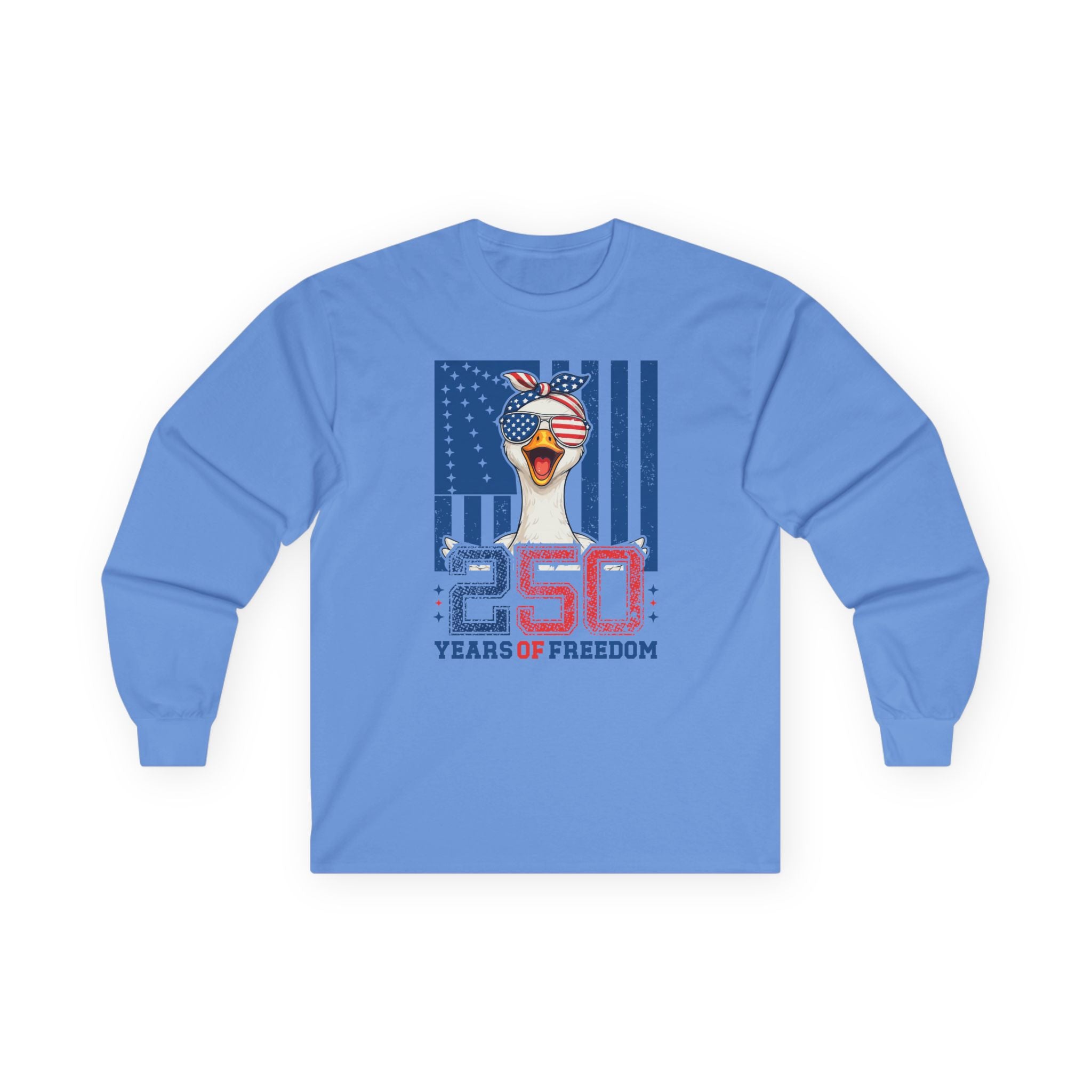 Celebration Goose Cotton Long Sleeve Tee