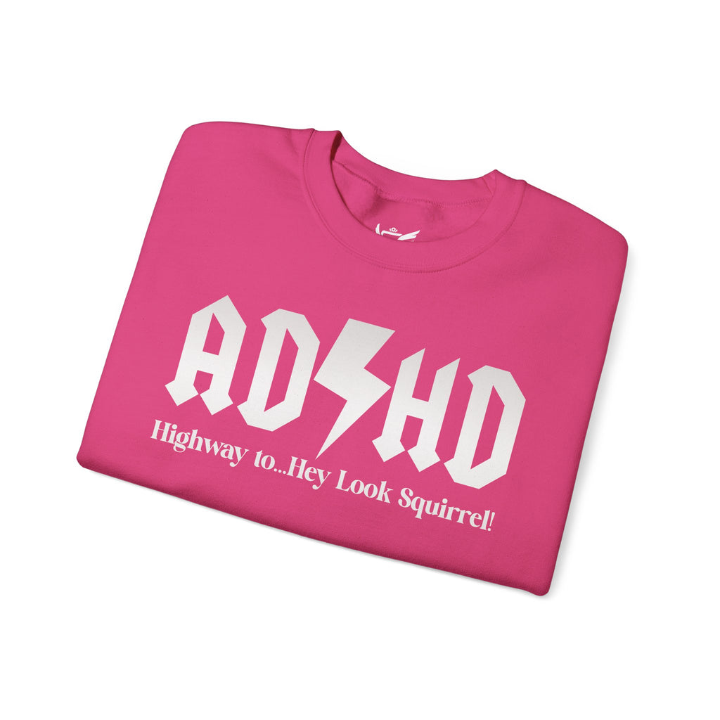 ADHD Highway to... Heavy Blend™ Crewneck Sweatshirt
