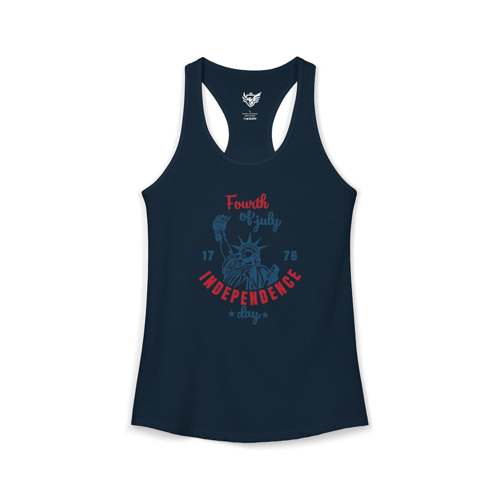 Independence Day Ideal Racerback Tank