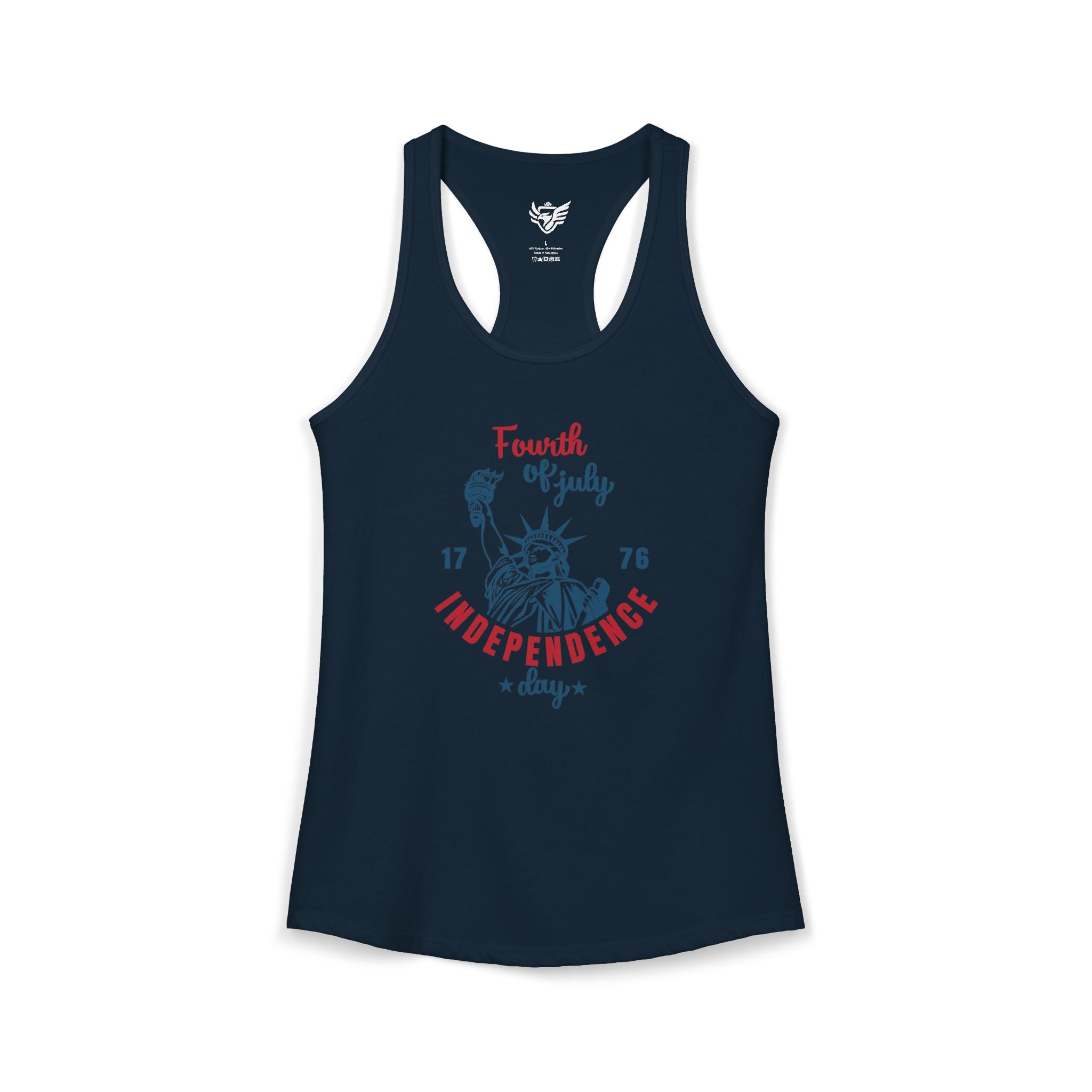 Independence Day Ideal Racerback Tank