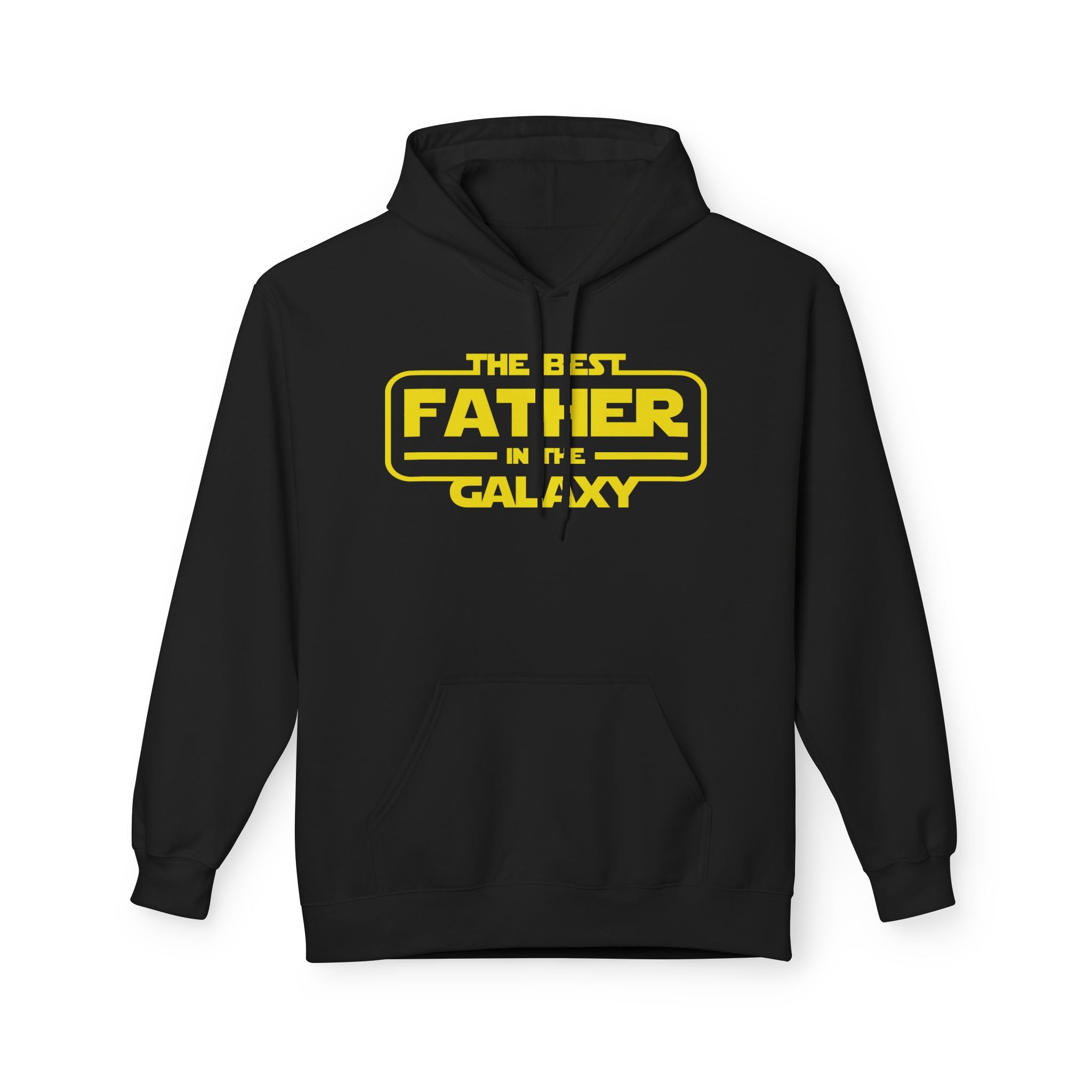 The Best Father in the Galaxy Midweight Softstyle Fleece Hoodie