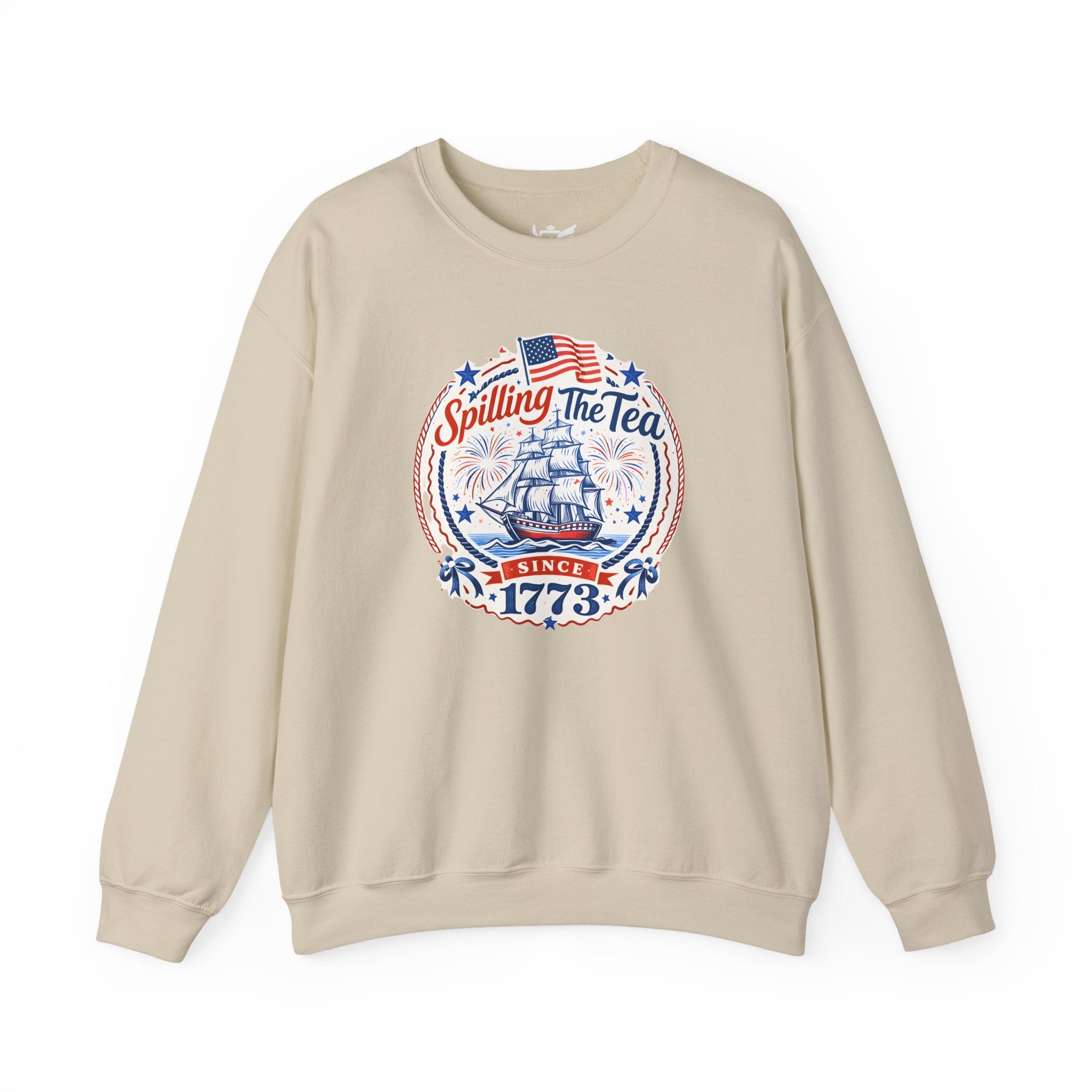 Spilling The Tea Heavy Blend™ Crewneck Sweatshirt