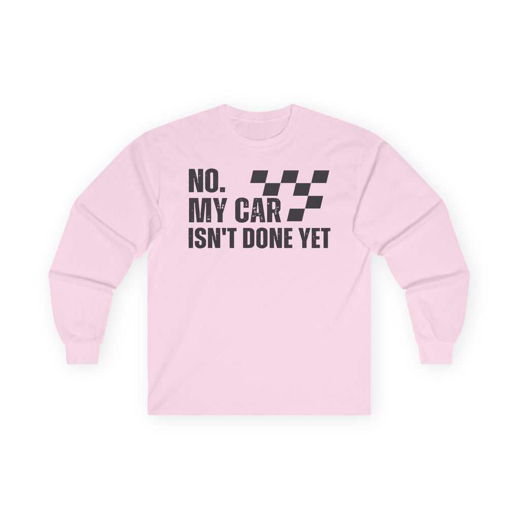 Unfinished Cotton Long Sleeve Tee