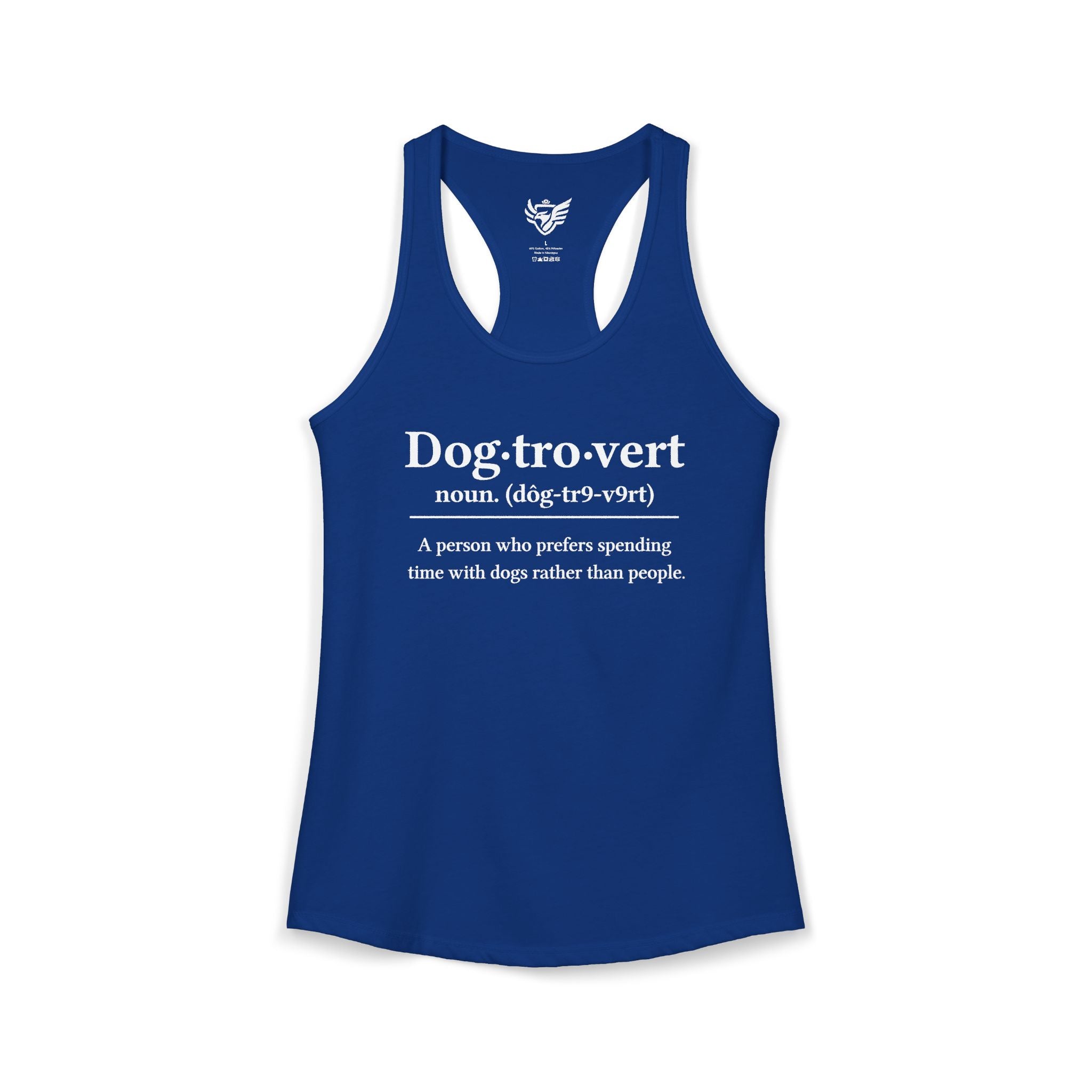 Dog-Tro-Vert Ideal Racerback Tank