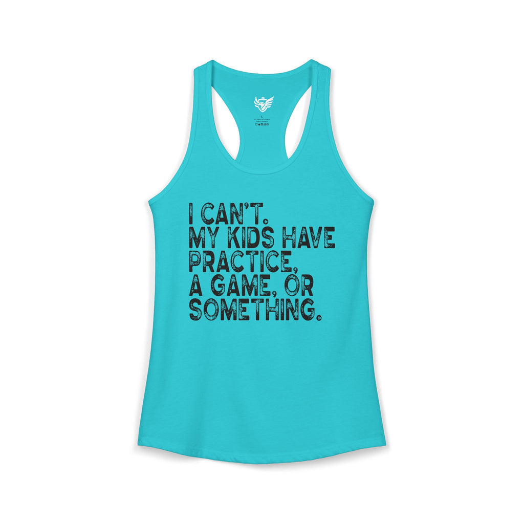 Busy Parents Ideal Racerback Tank