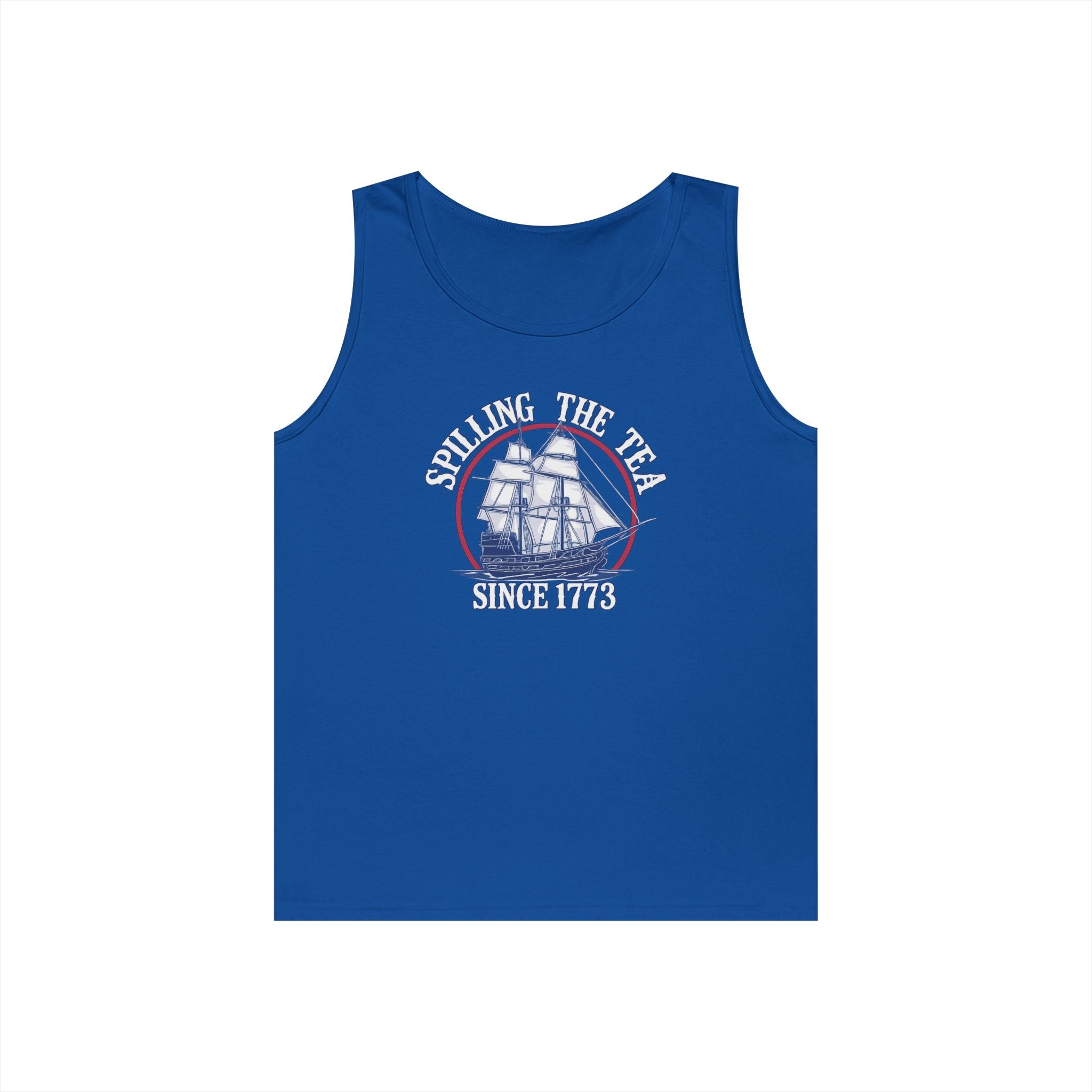 Spilling The Tea Heavy Cotton Tank Top