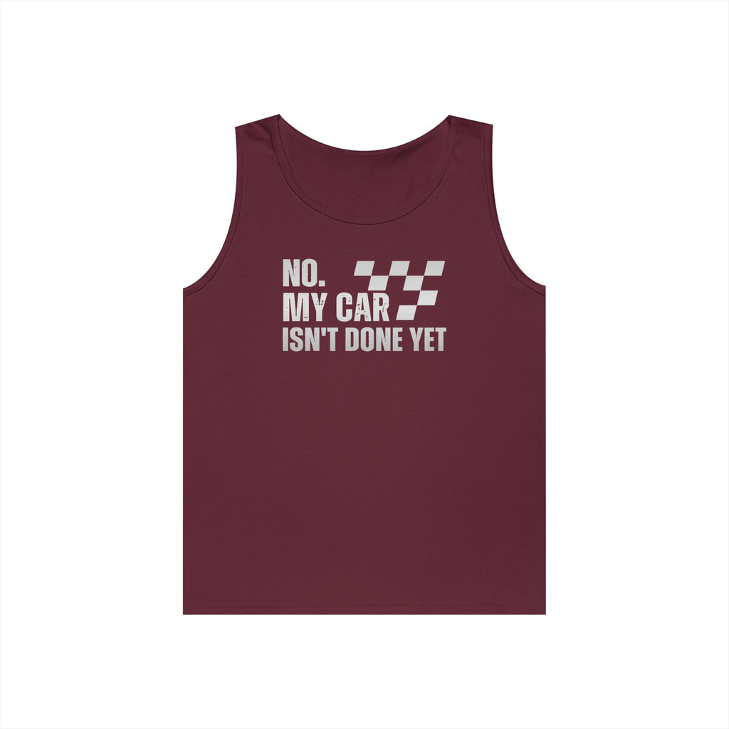 Unfinished Heavy Cotton Tank Top