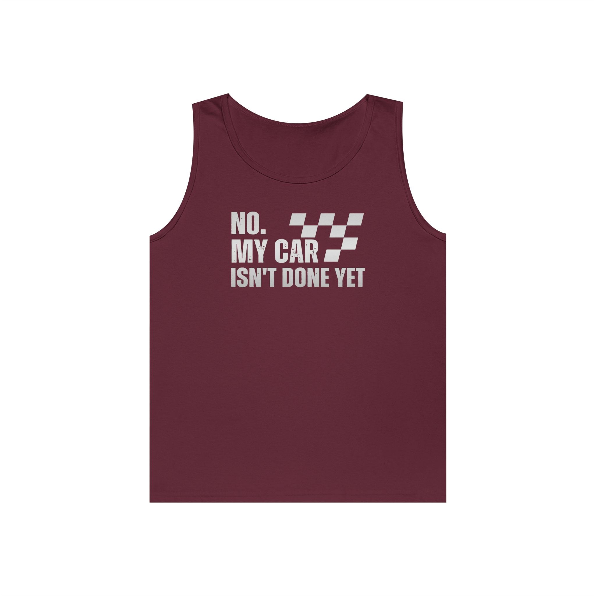 Unfinished Heavy Cotton Tank Top