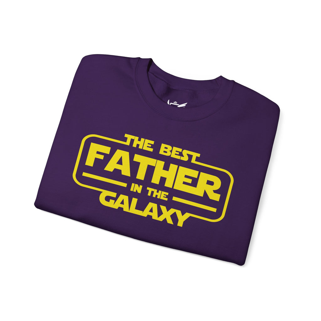 The Best Father In The Galaxy Heavy Blend™ Crewneck Sweatshirt