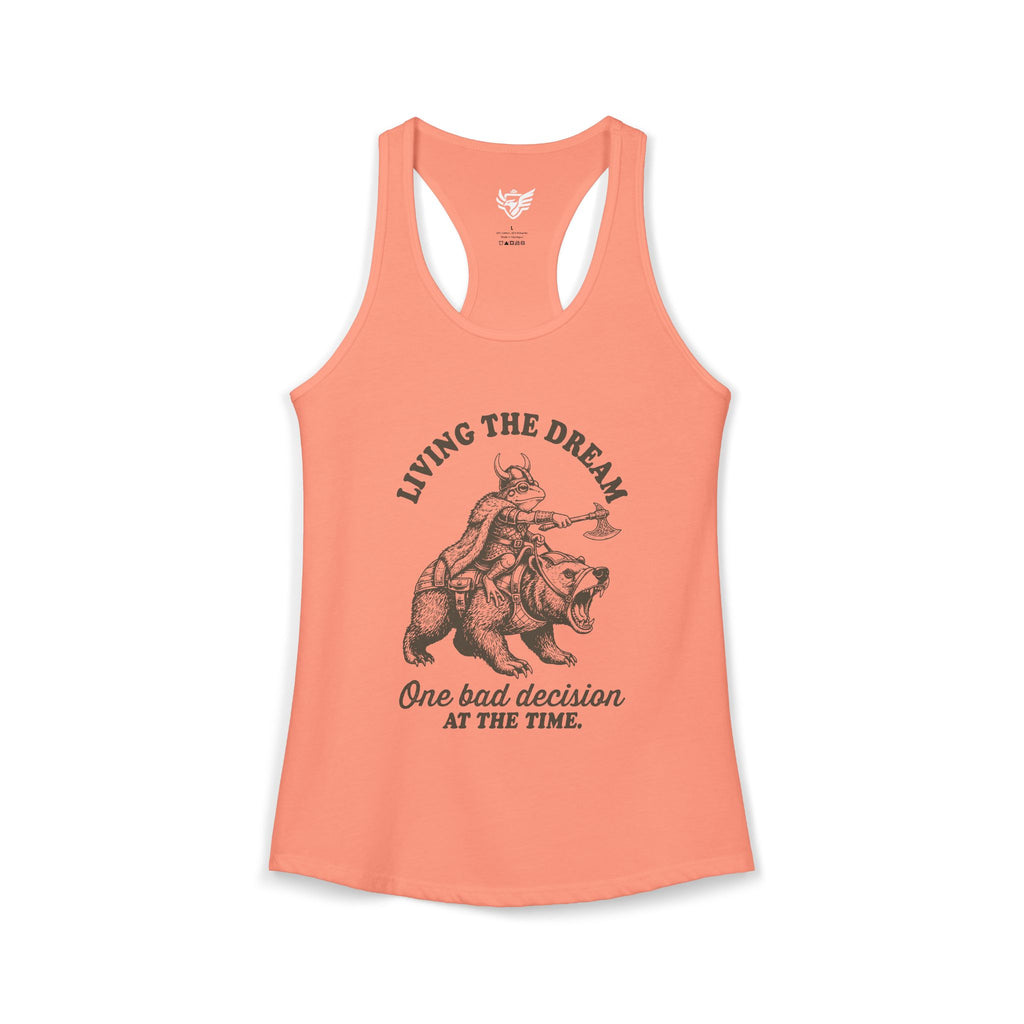 Living The Dream Ideal Racerback Tank