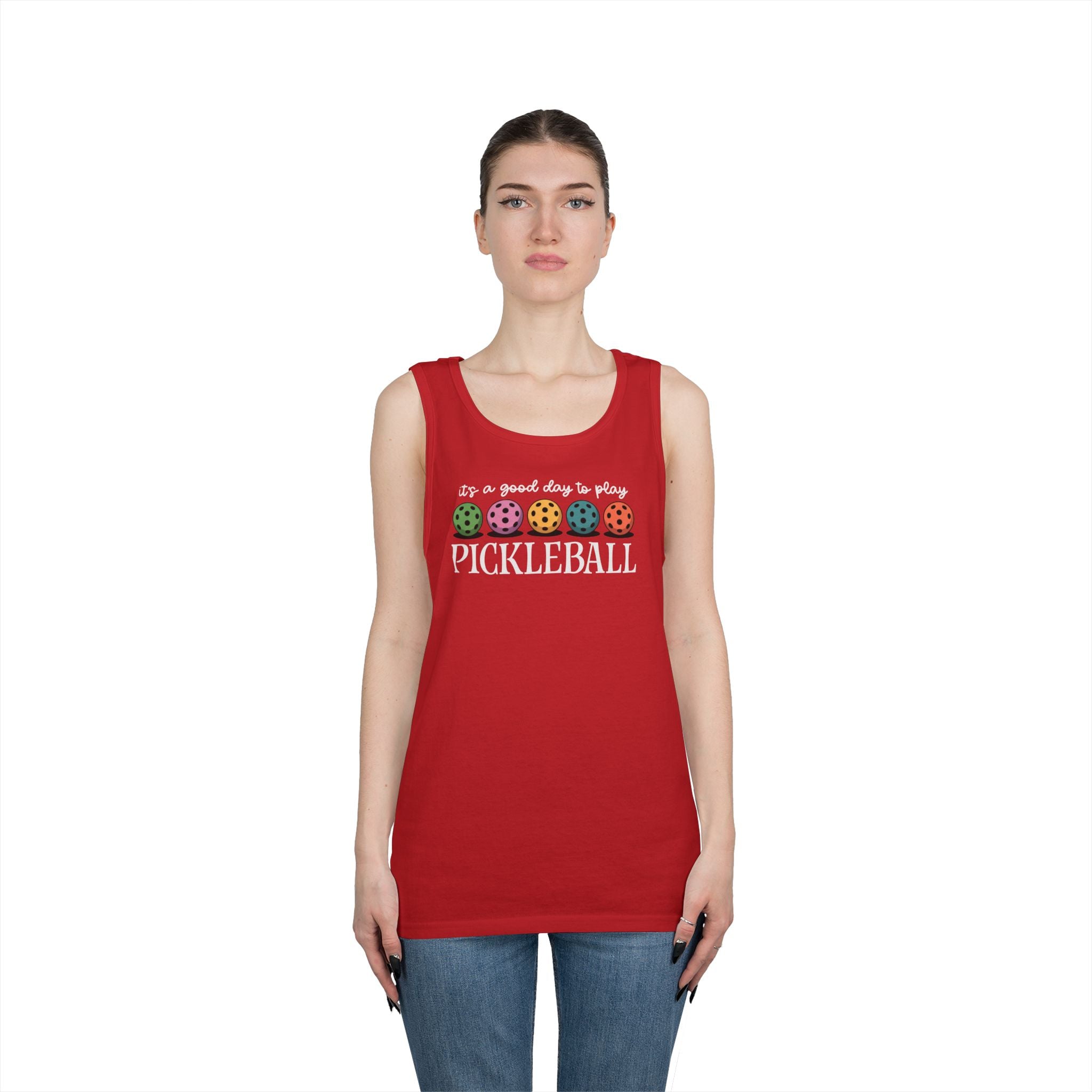 Good Day Pickleball Heavy Cotton Tank Top