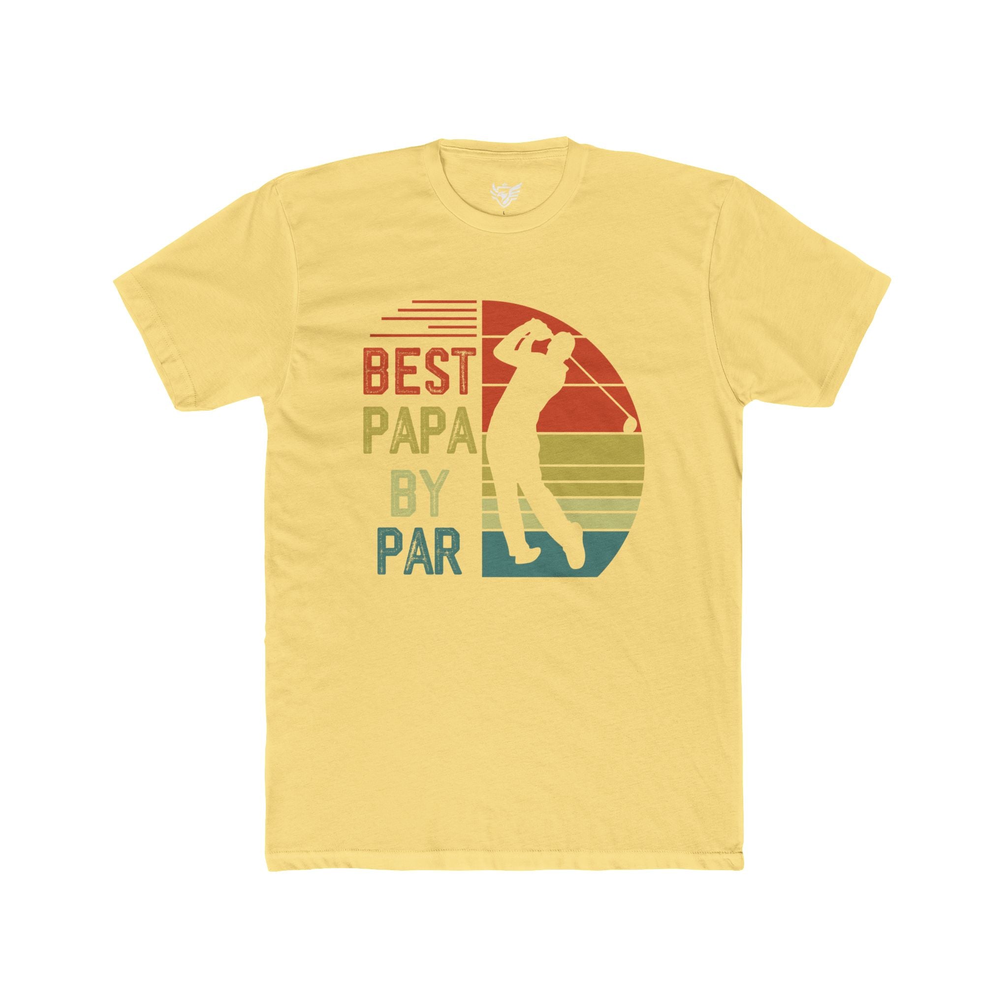 Best Papa By Par Cotton Crew Tee