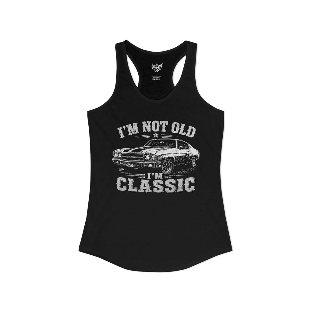 Not Old, Classic Ideal Racerback Tank