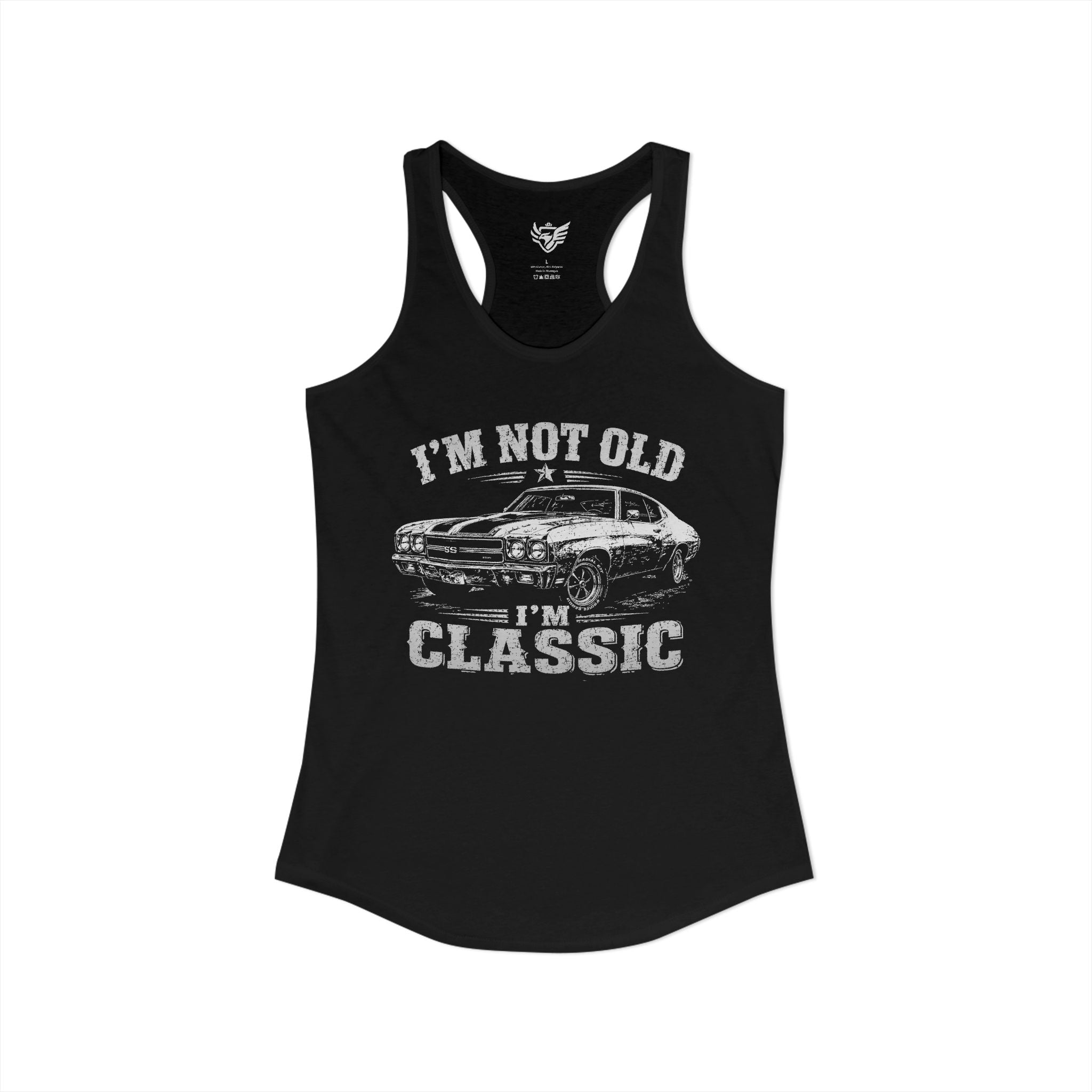Not Old, Classic Ideal Racerback Tank